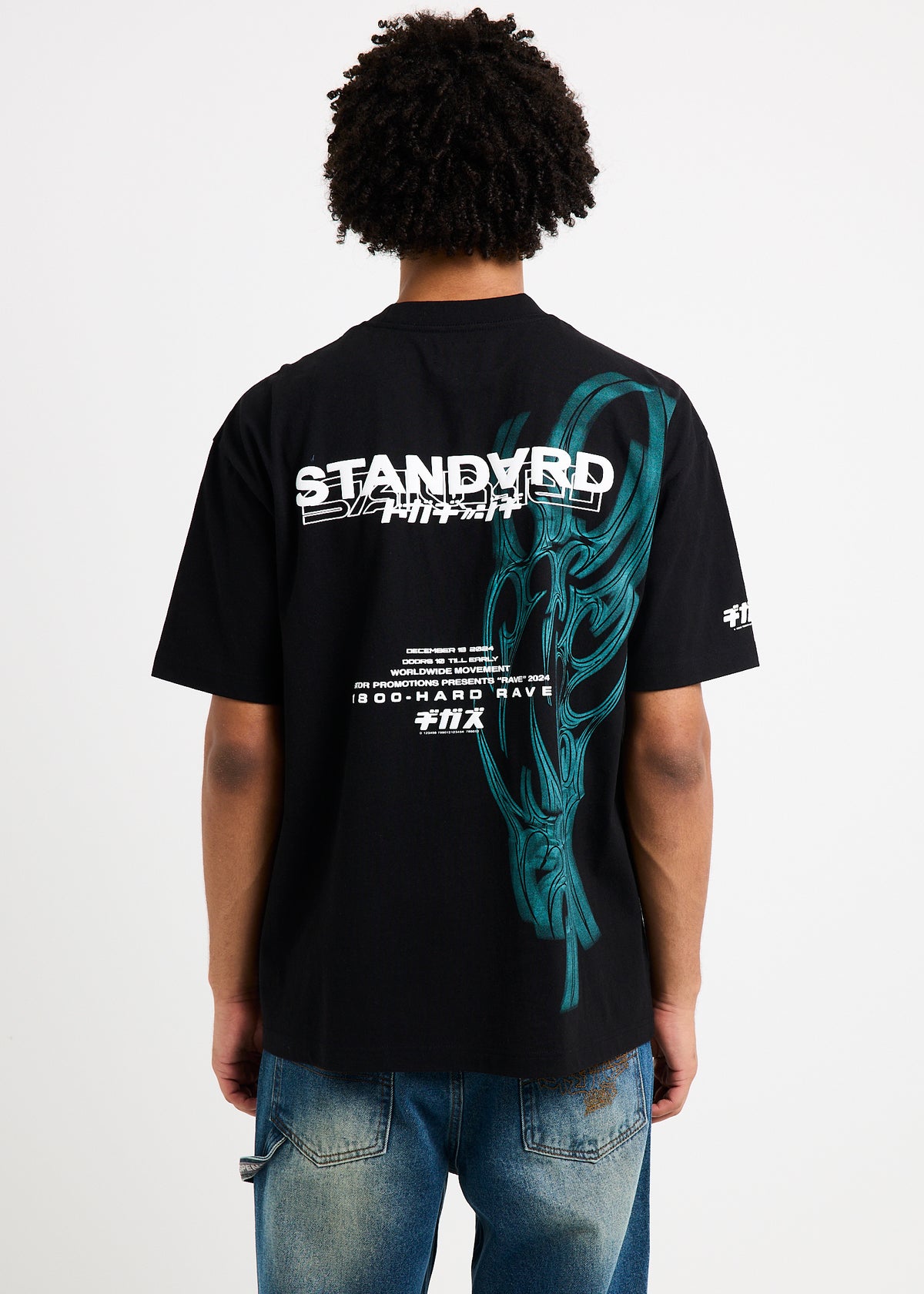 Neo Tribal T-Shirt BLACK