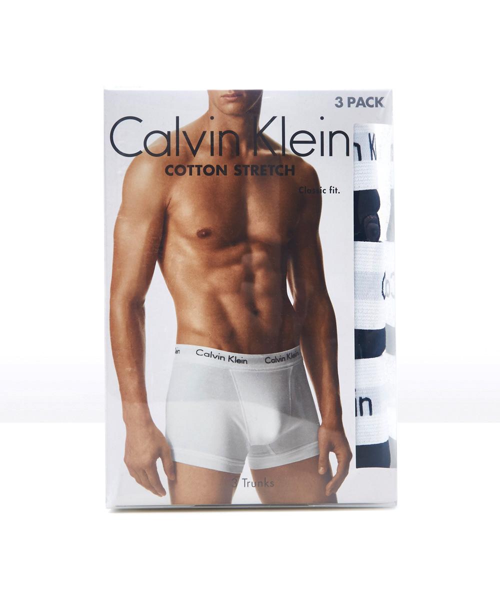 Cotton Stretch Trunks 3 Pack