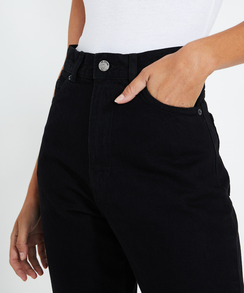 Nora Jeans Jet Black