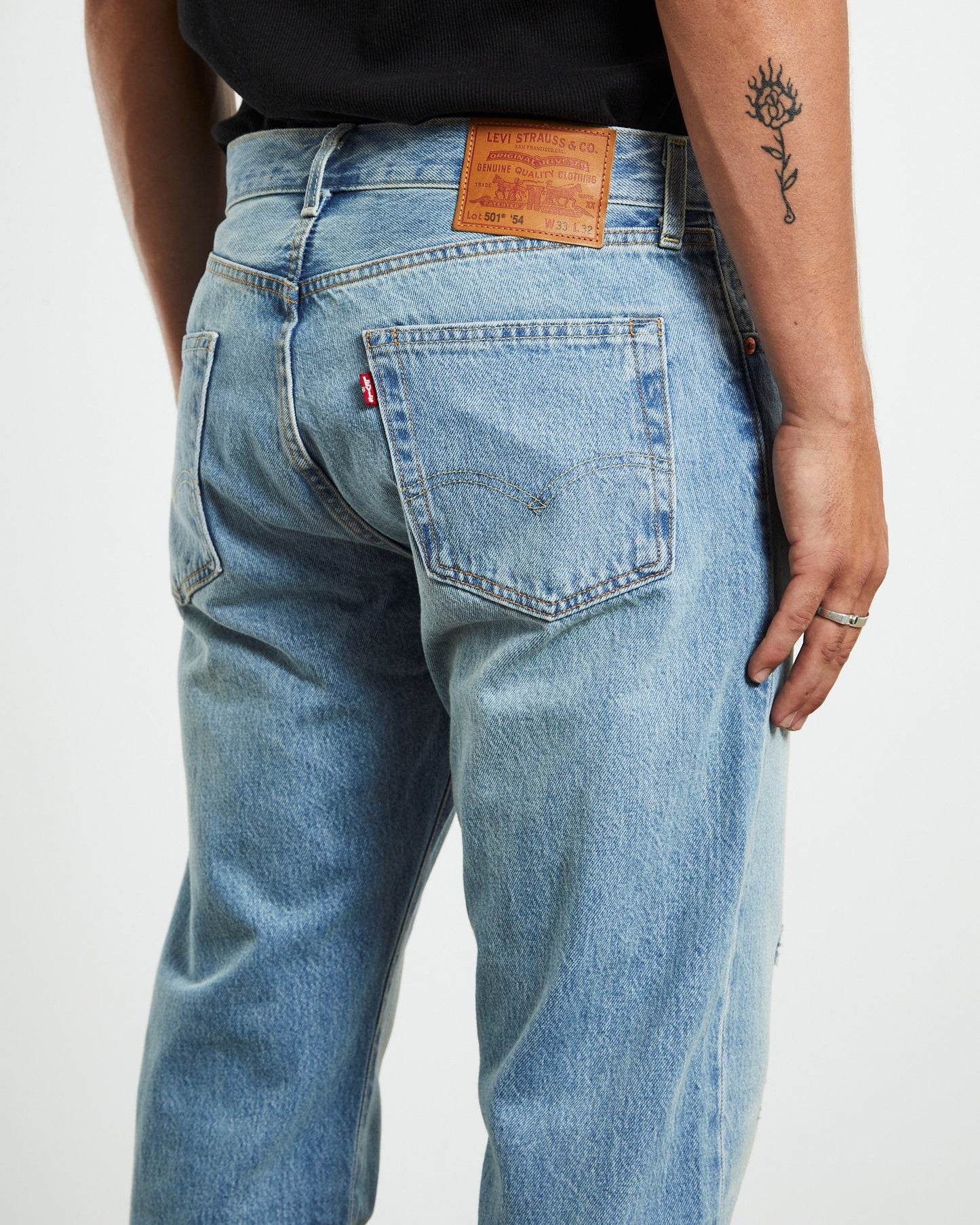 501 Original 1954 Bright Light Denim Jeans