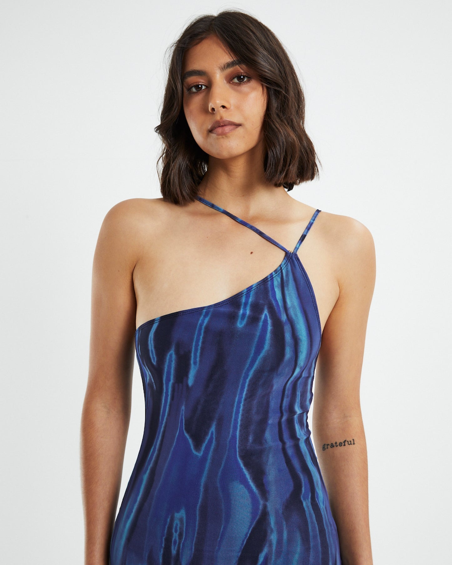 Marda Mini Dress Bleed Blue