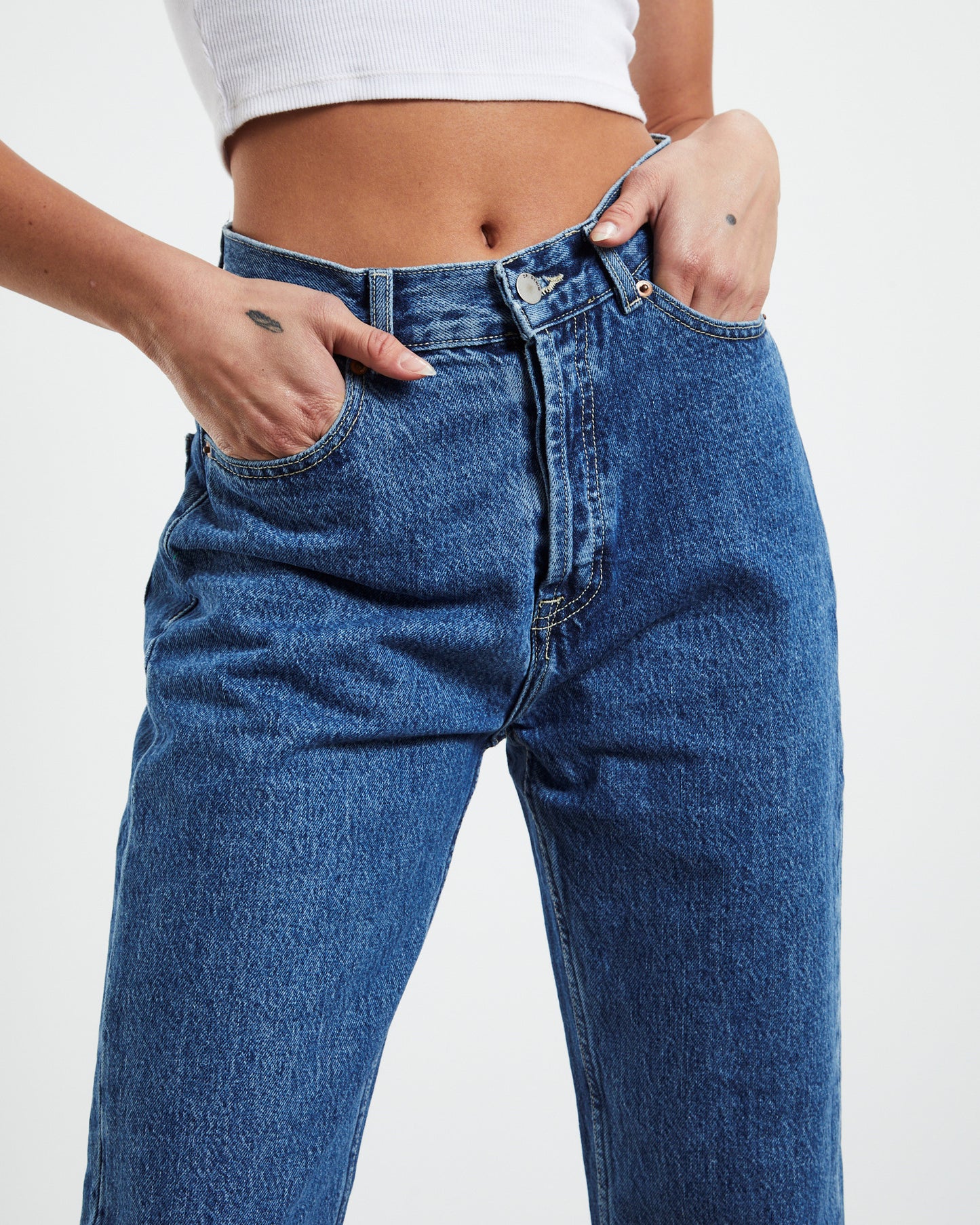 Beth Jeans Blue Jay Mid Retro