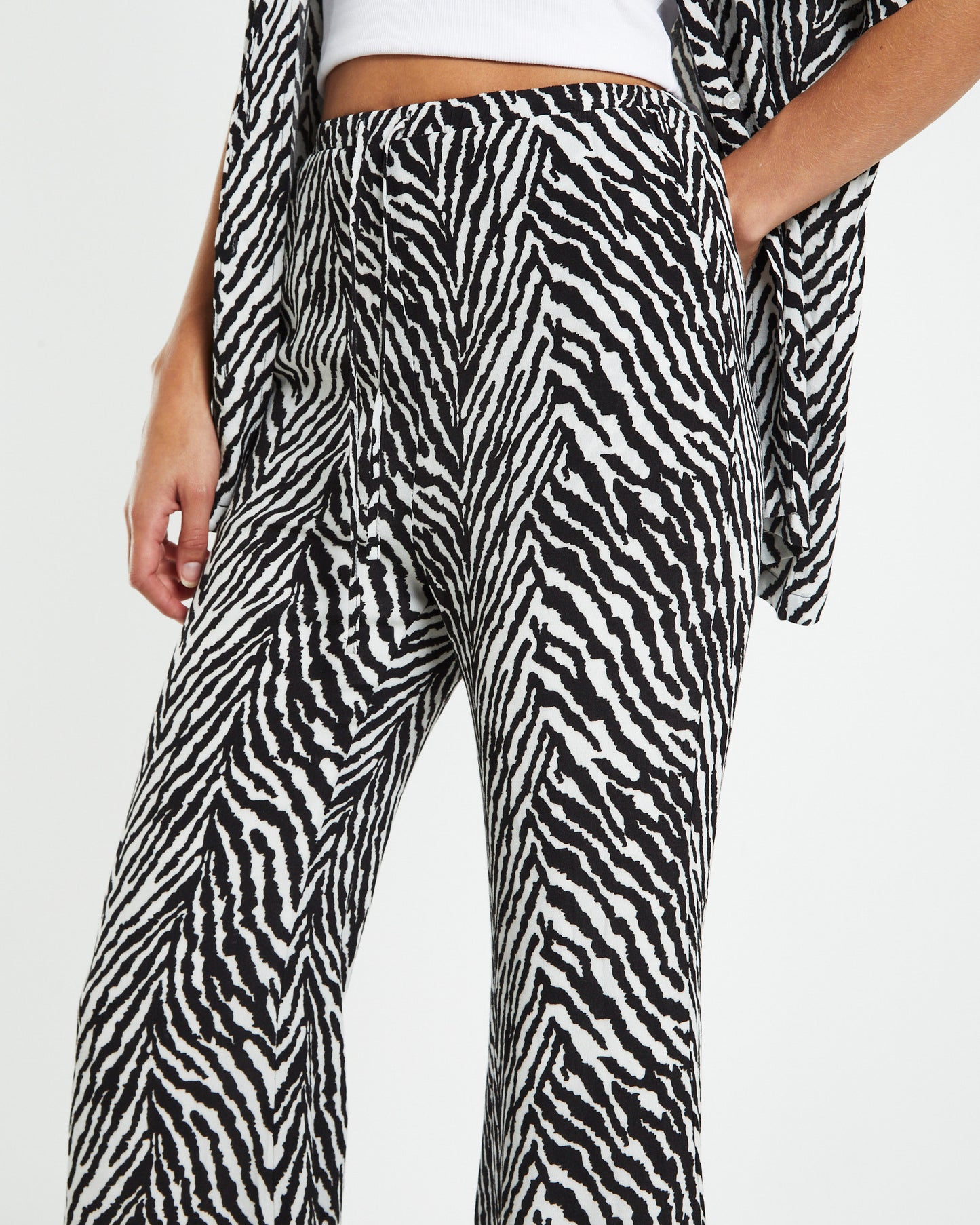 Lola Pants Zebra Black
