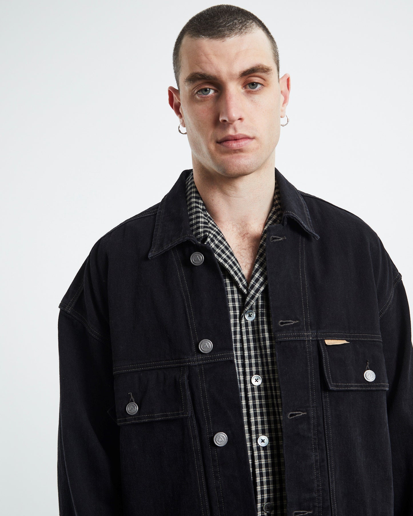 Aeon Trucker Jacket Black