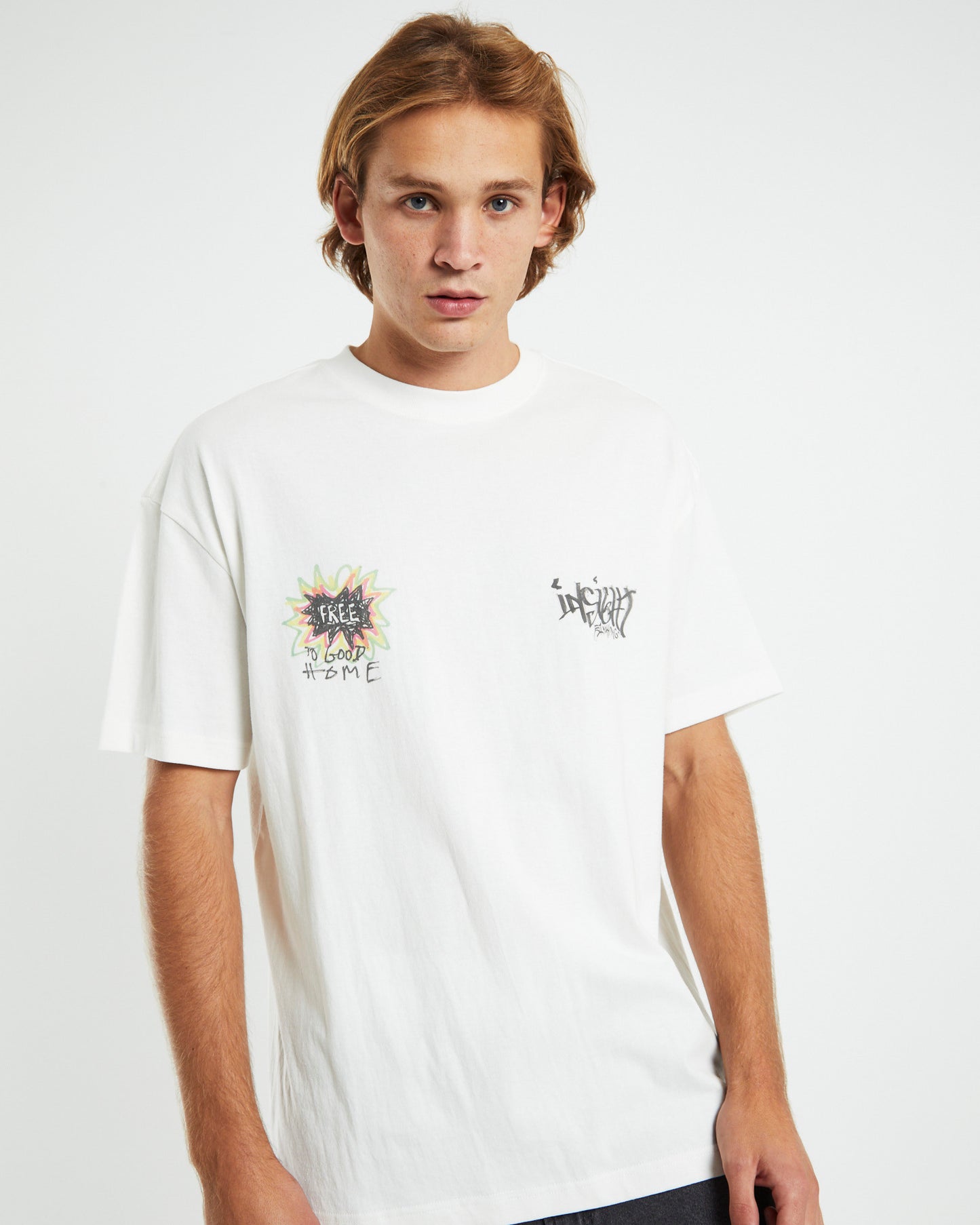 Good Home Short Sleeve T-Shirt Off White