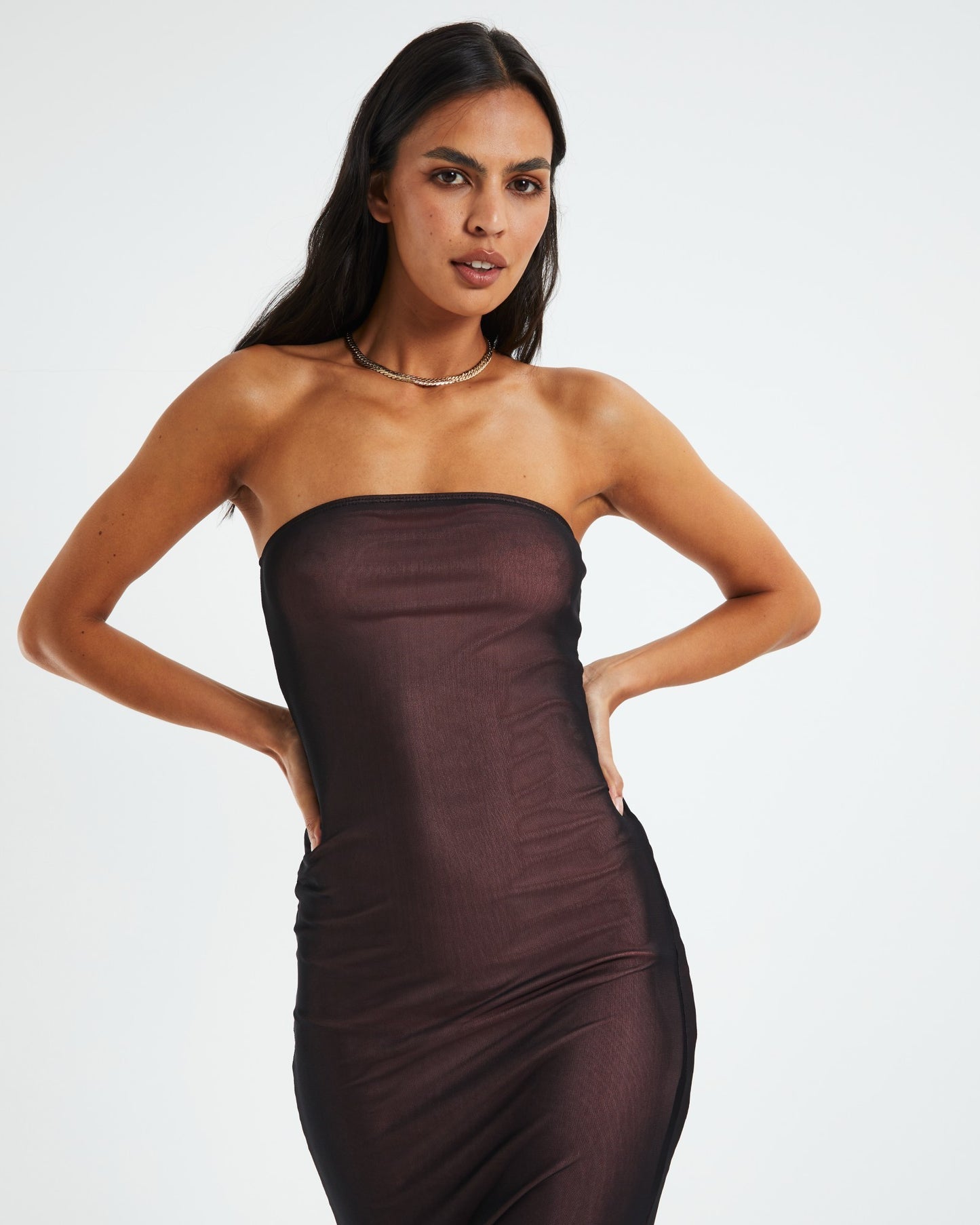 Rosbandi Dress Black/Pink