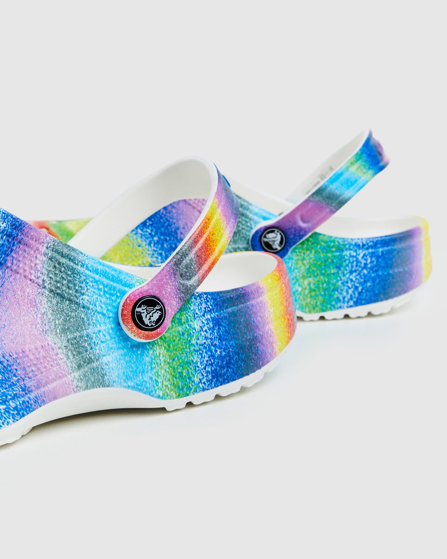 Classic Spray Dye Clogs White/Multi