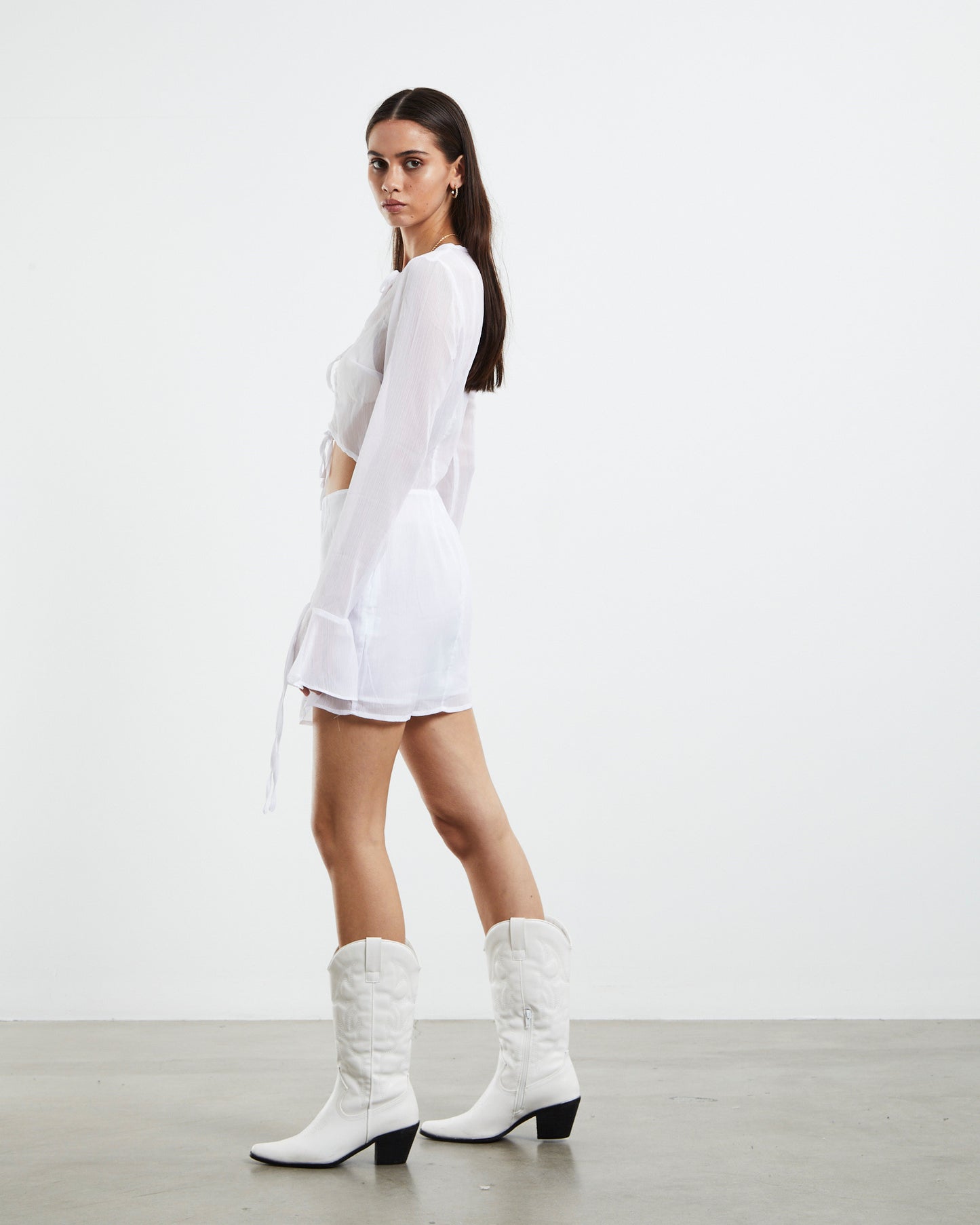 Riviera Dress White