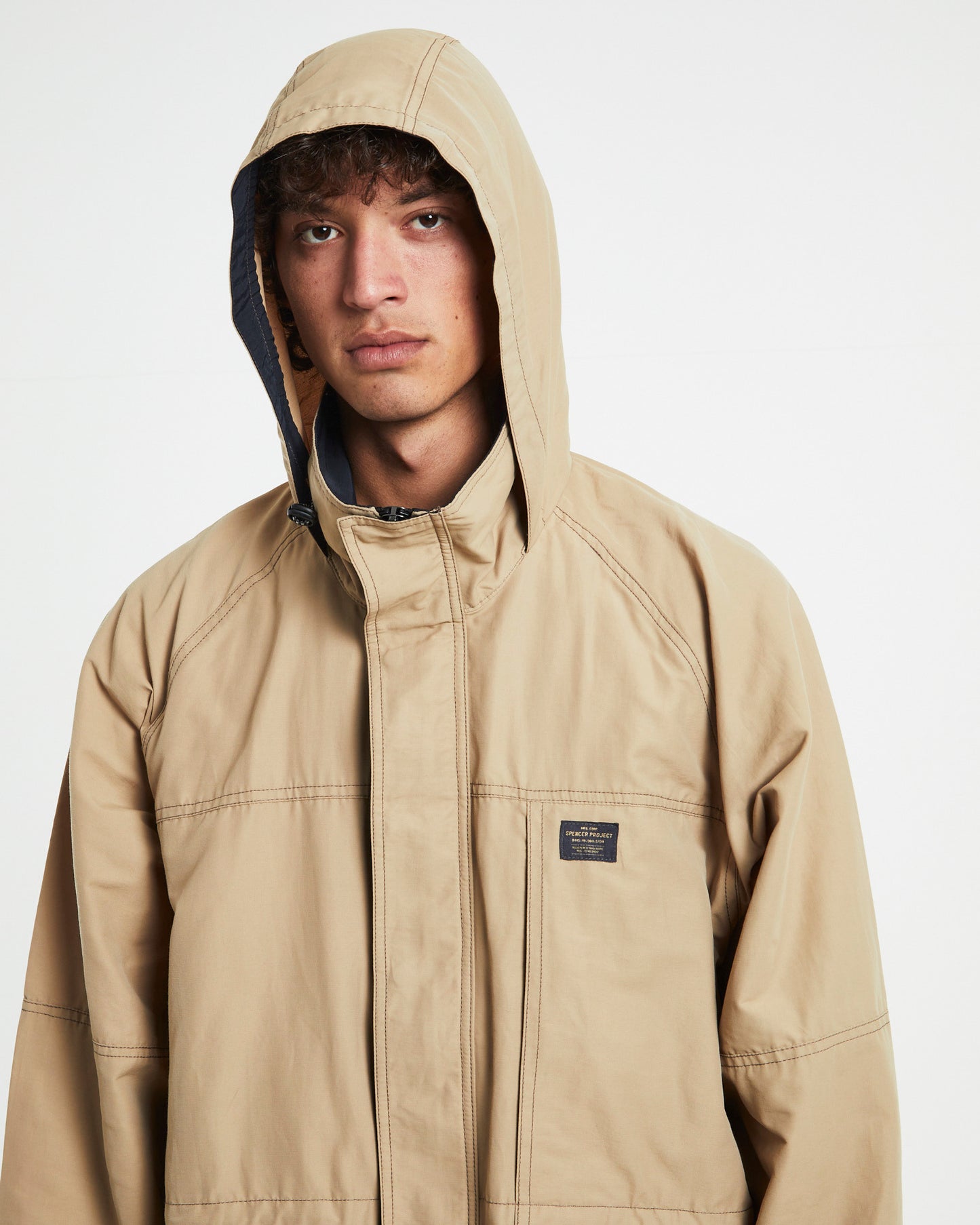 Carter Jacket in Stone