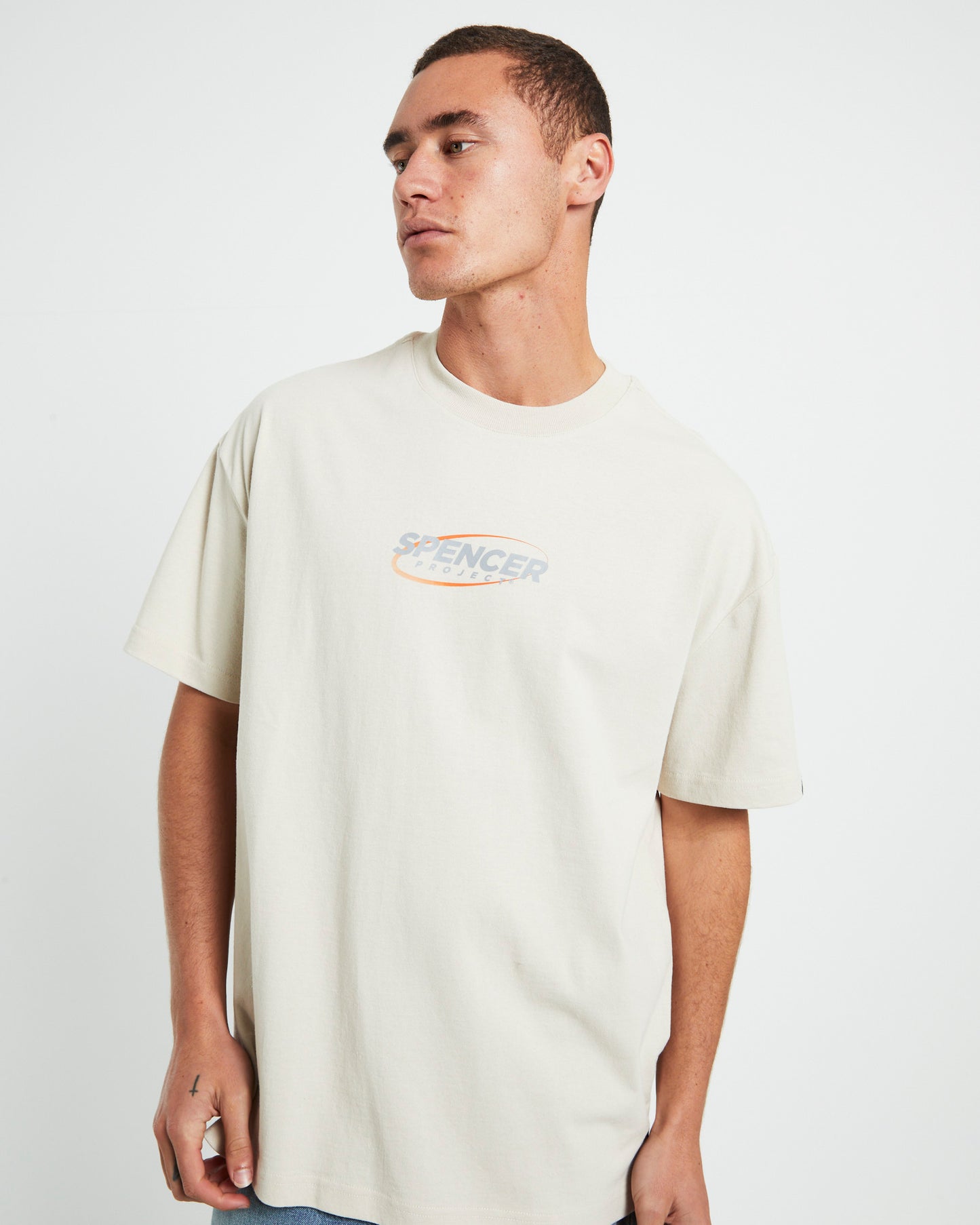 Nitro Short Sleeve T-Shirt in Pebble Grey