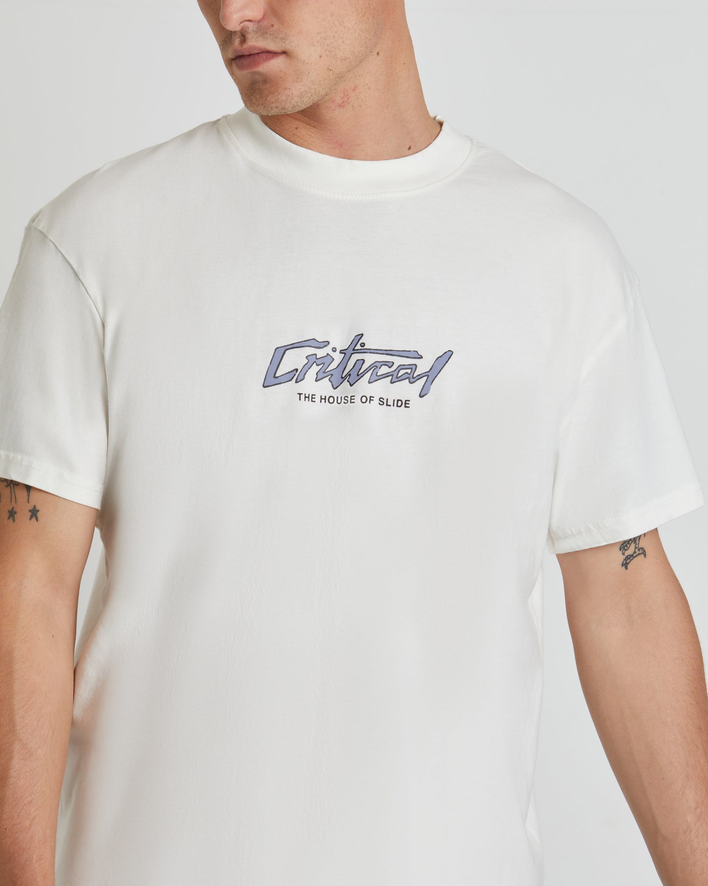 Dune Short Sleeve T-Shirt in Vintage White