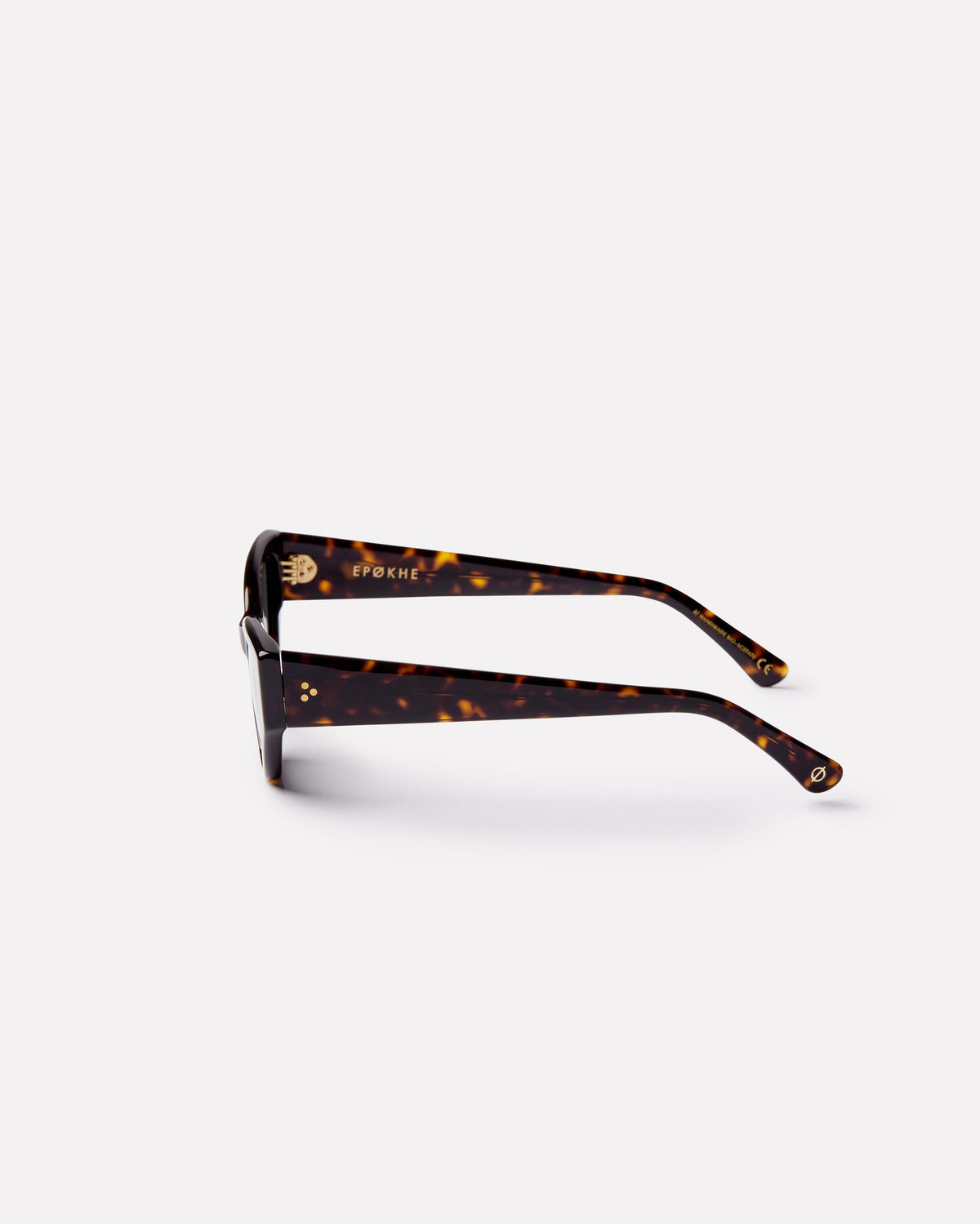 Reprise Sunglasses in Tortoise Polished/Green Tortoise Polished / Green