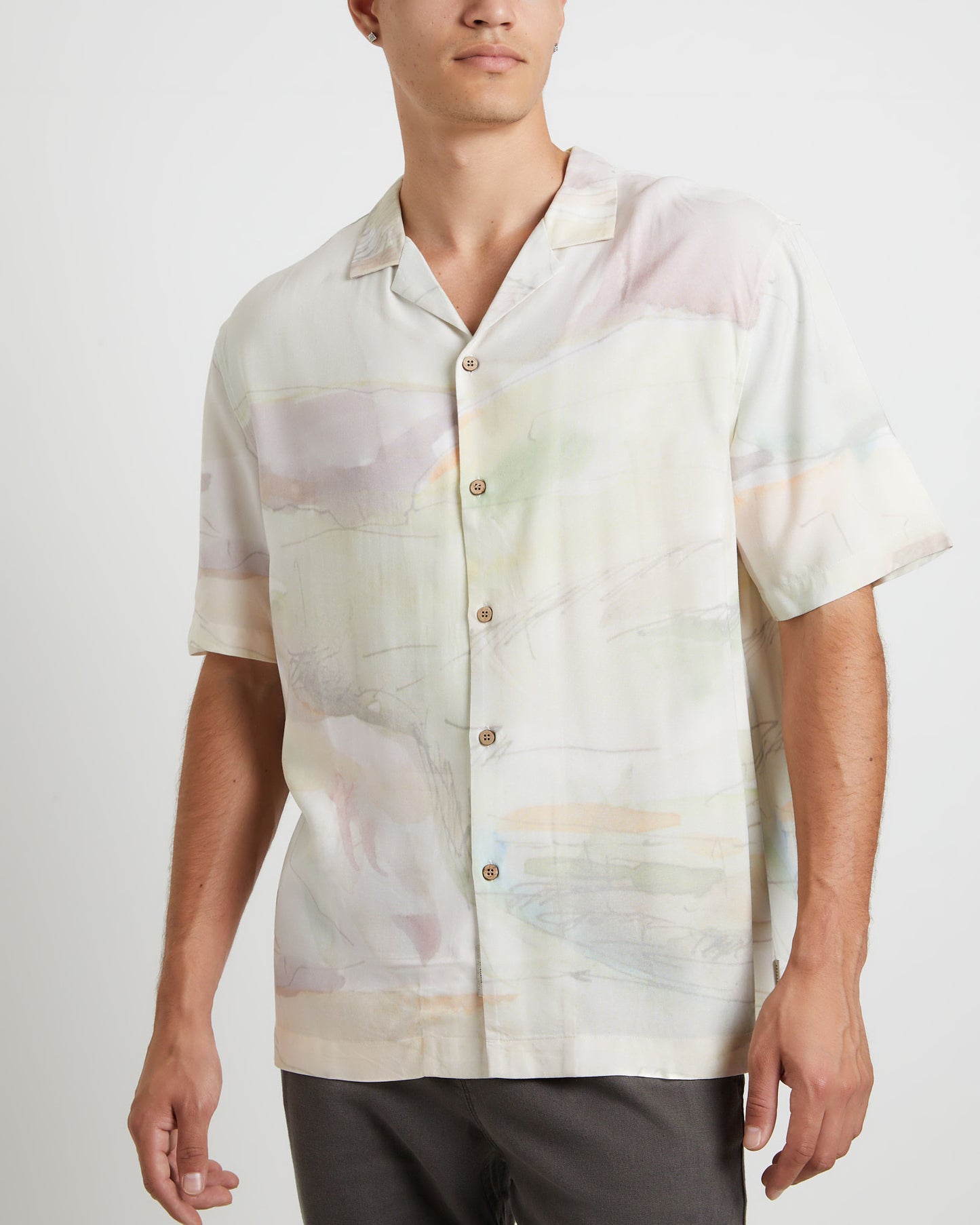 Mansfield Short Sleeve Restor Shirt in Multi