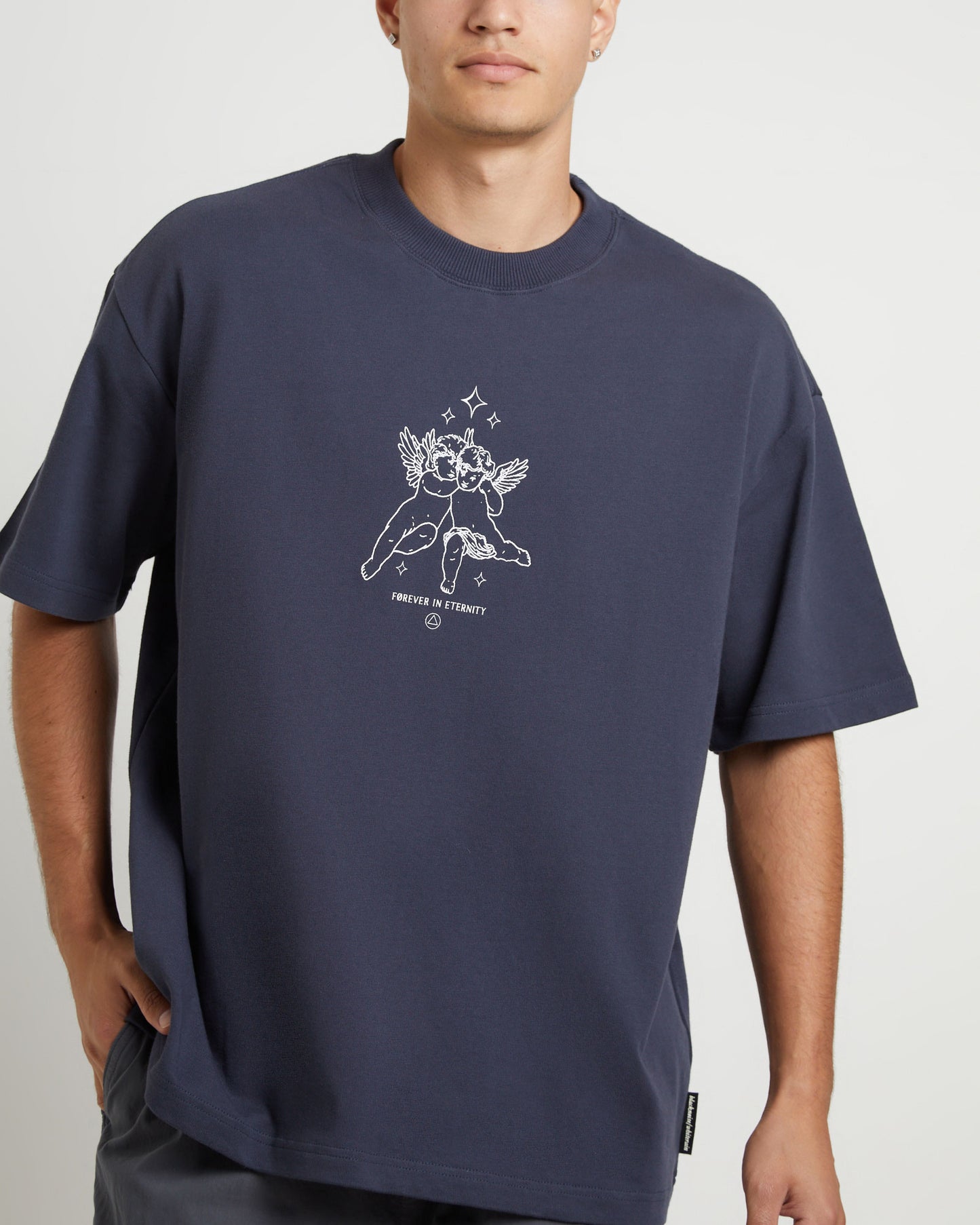 Cherub Short Sleeve T-Shirt in Ink