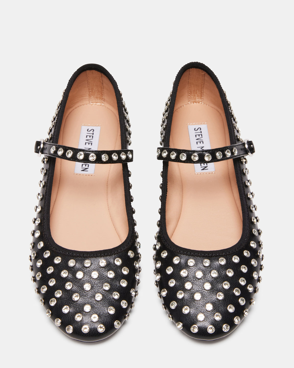 Vinetta Flats in Rhinestone Black RINESTONE