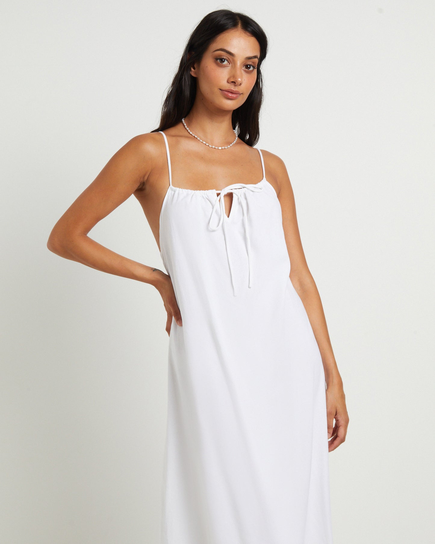Mischa Maxi Dress White