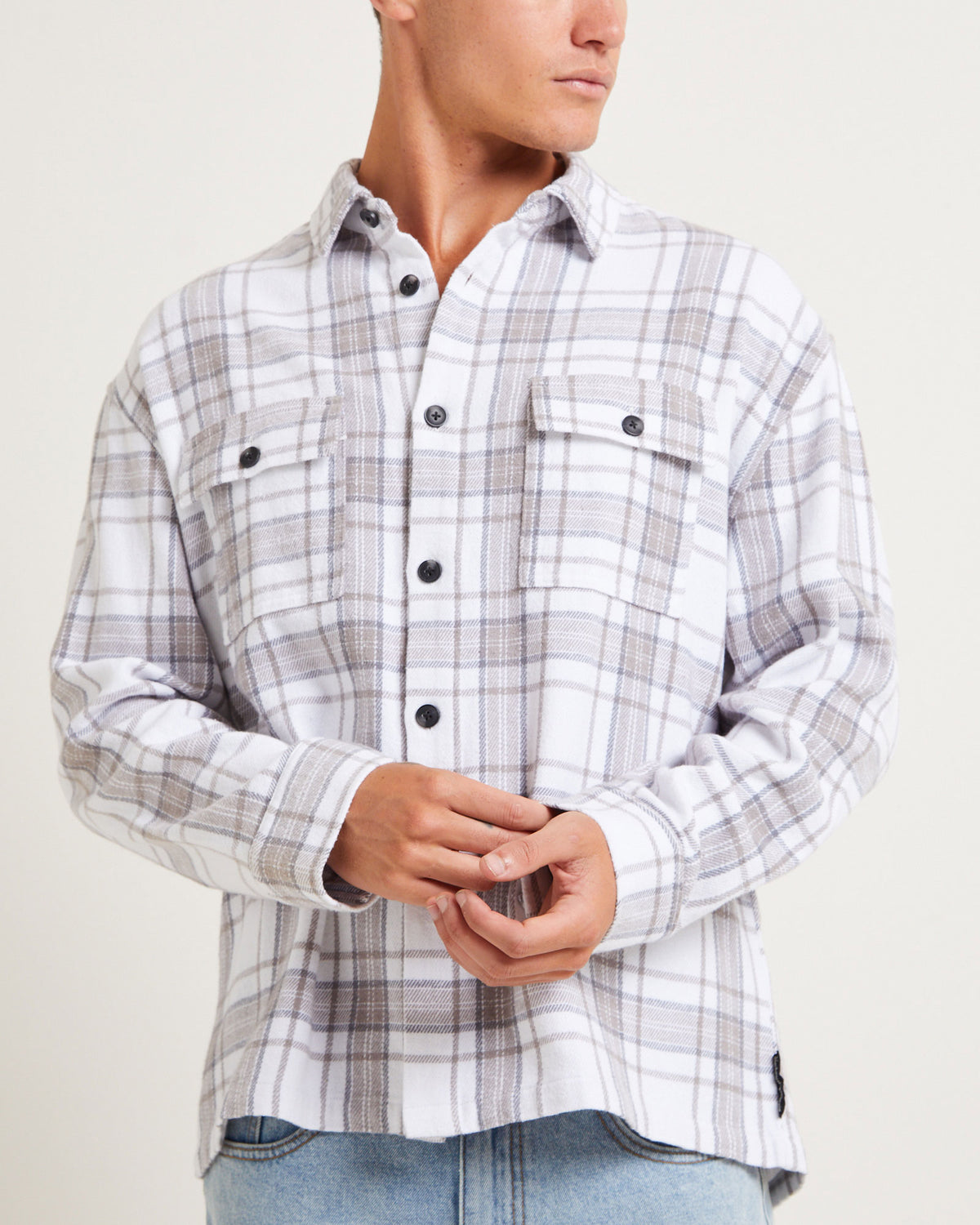 Americano Long Sleeve Shirt ECRU