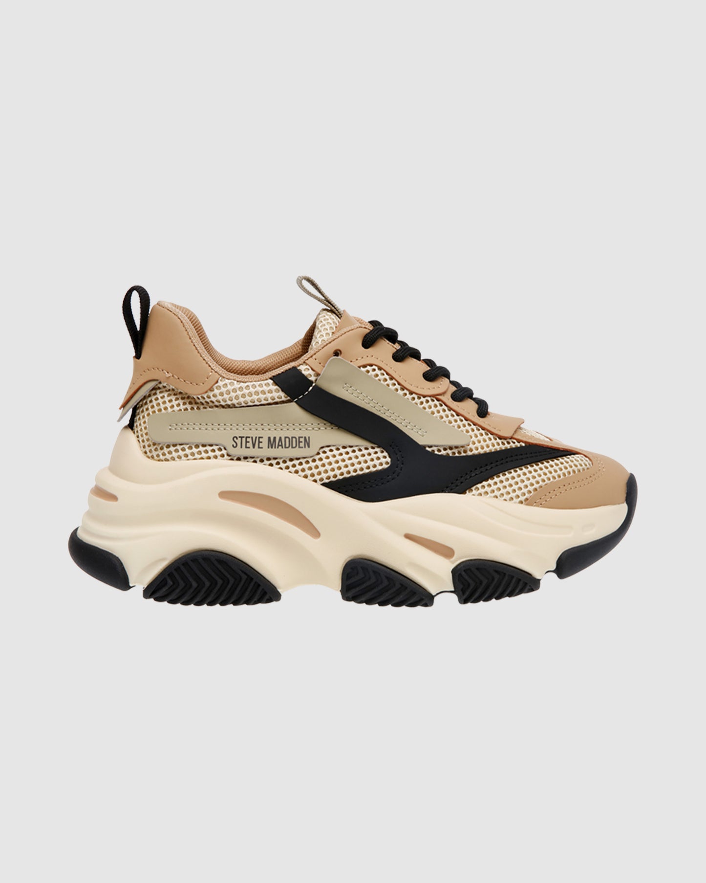 Possession-e Sustainable Sneakers Khaki/Black