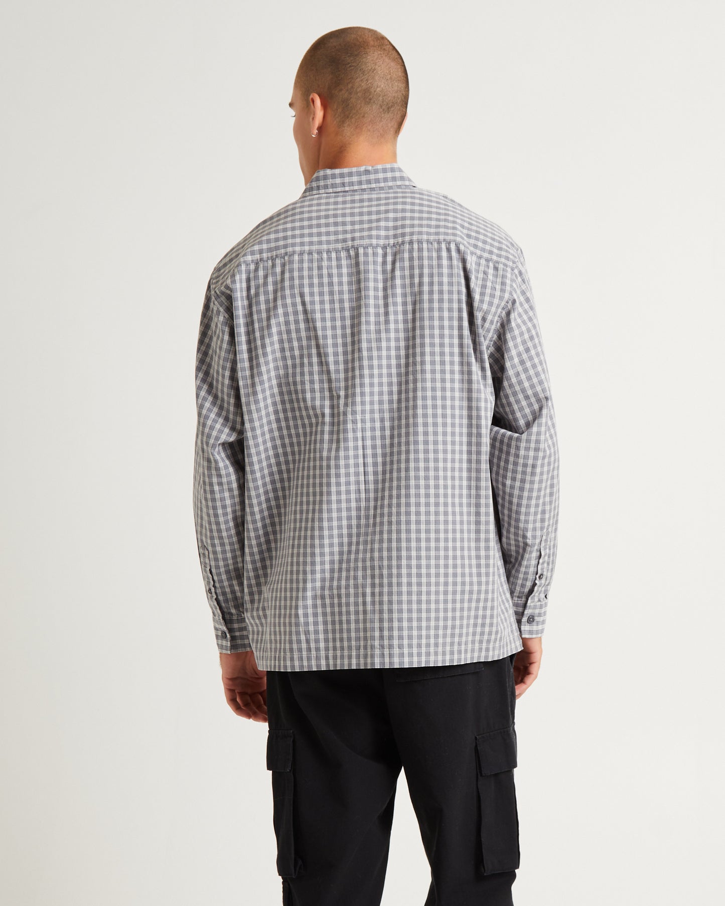 Skate Long Sleeve Shirt Grey