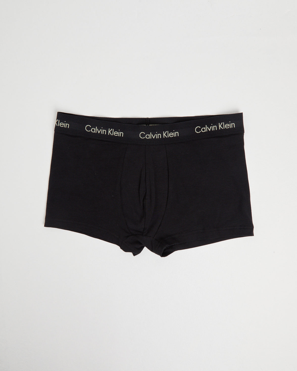 Low Rise Trunks 3 Pack Mutli BLACK W/ EUCALYPTUS/MECCA ORANGE/ OLIVE BRANCH LOGOS