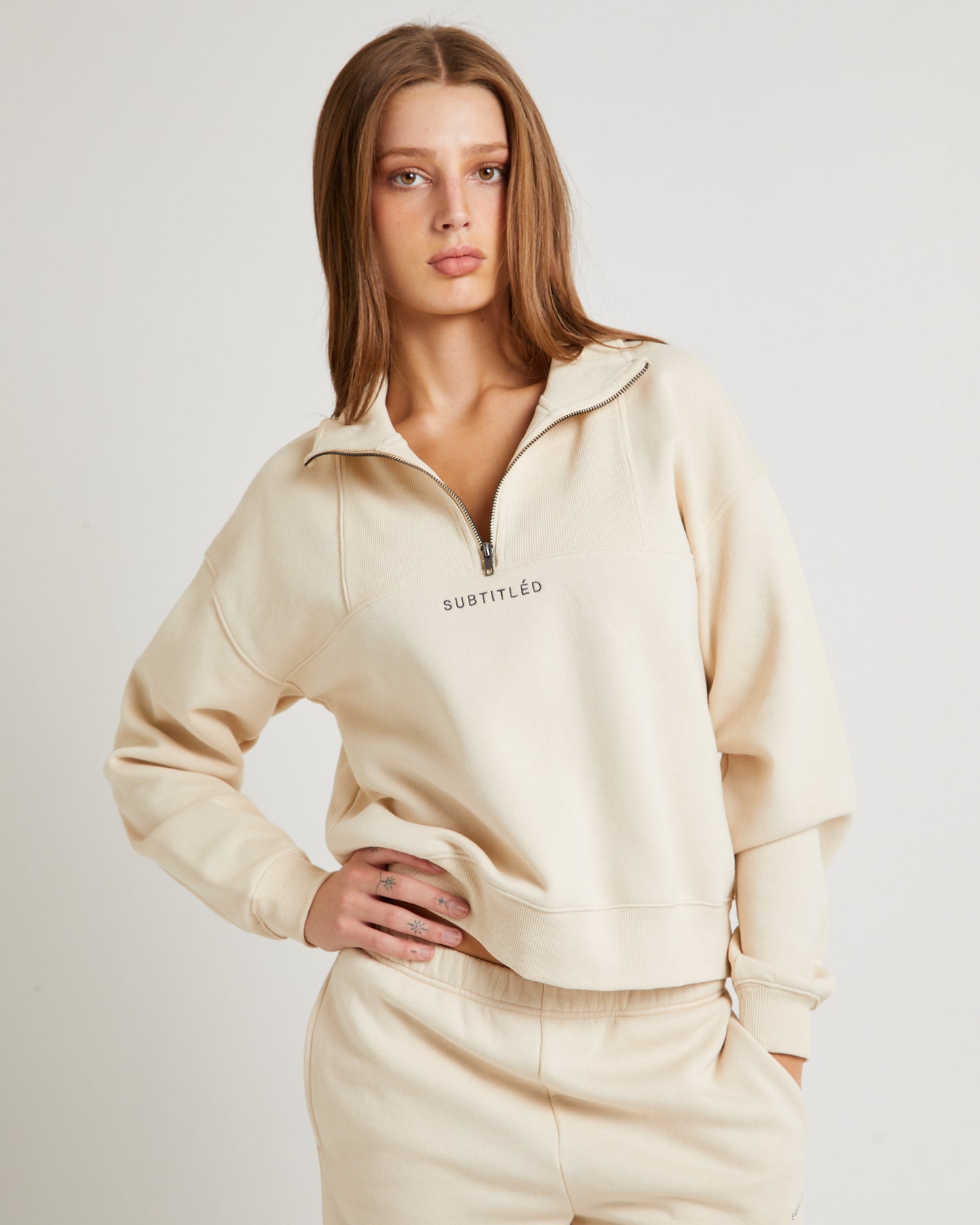 State Panelled Zip Front Fleece