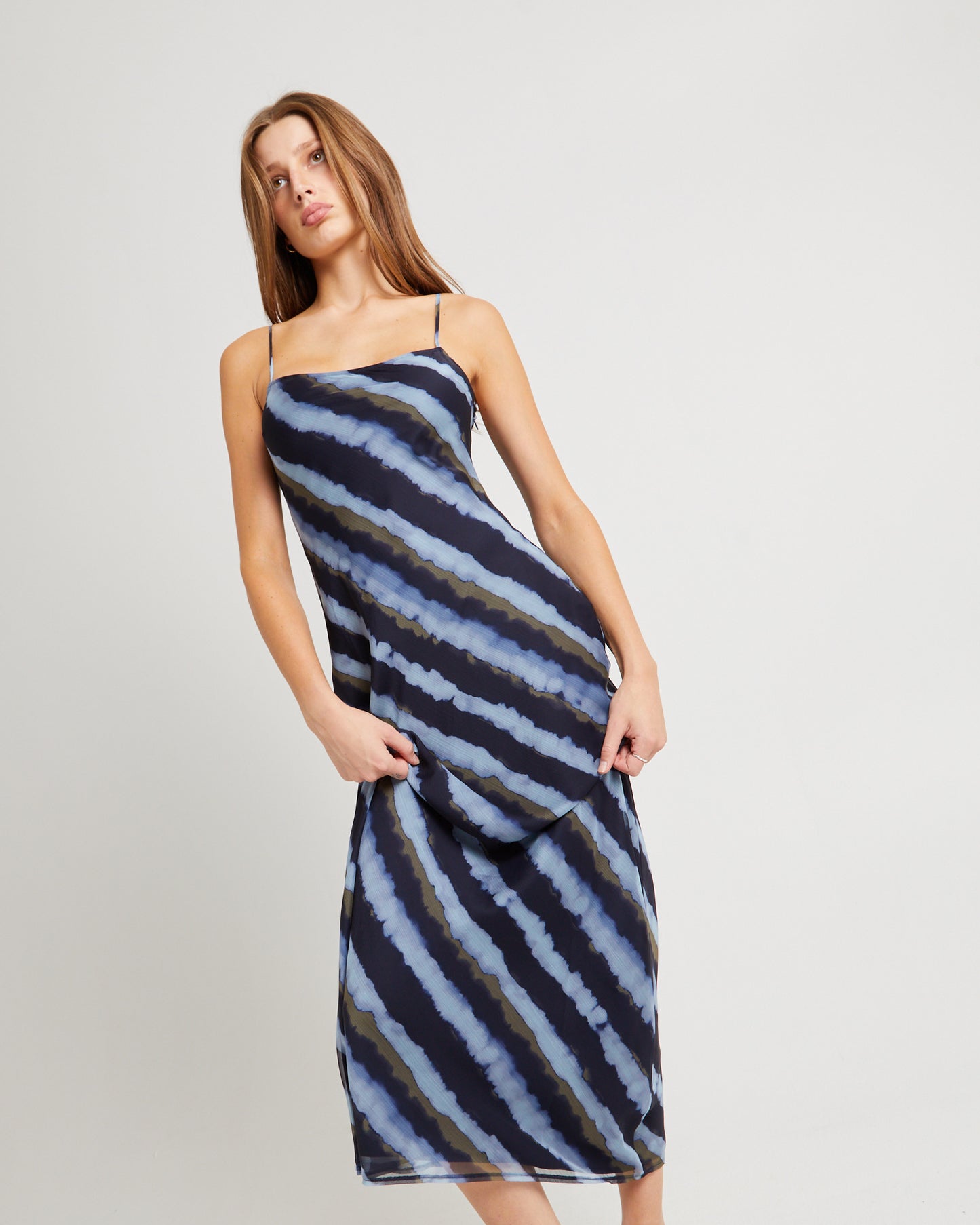 Jinti Tie Dye Maxi Dress