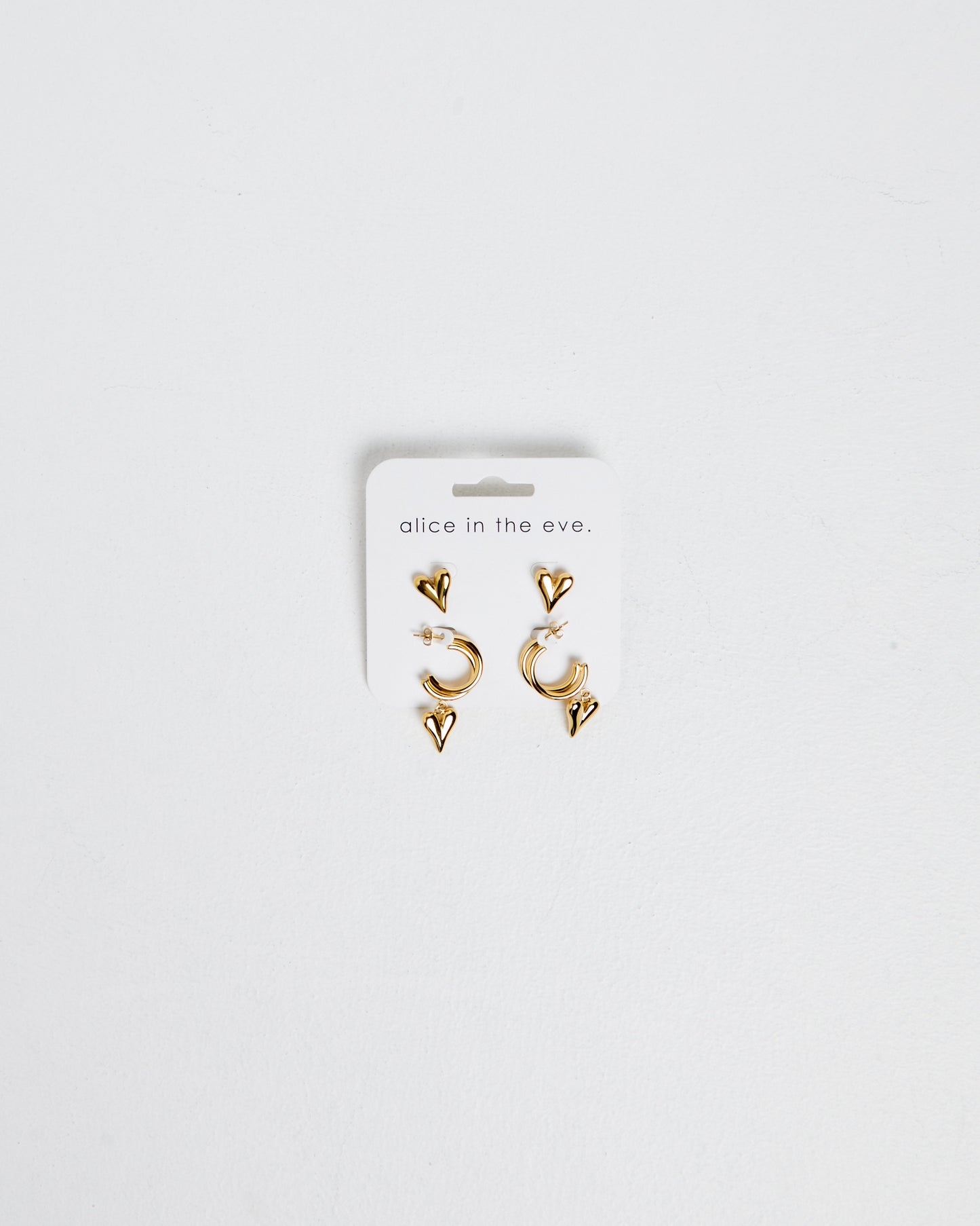 Heartthrob Earring 2 Pack Gold