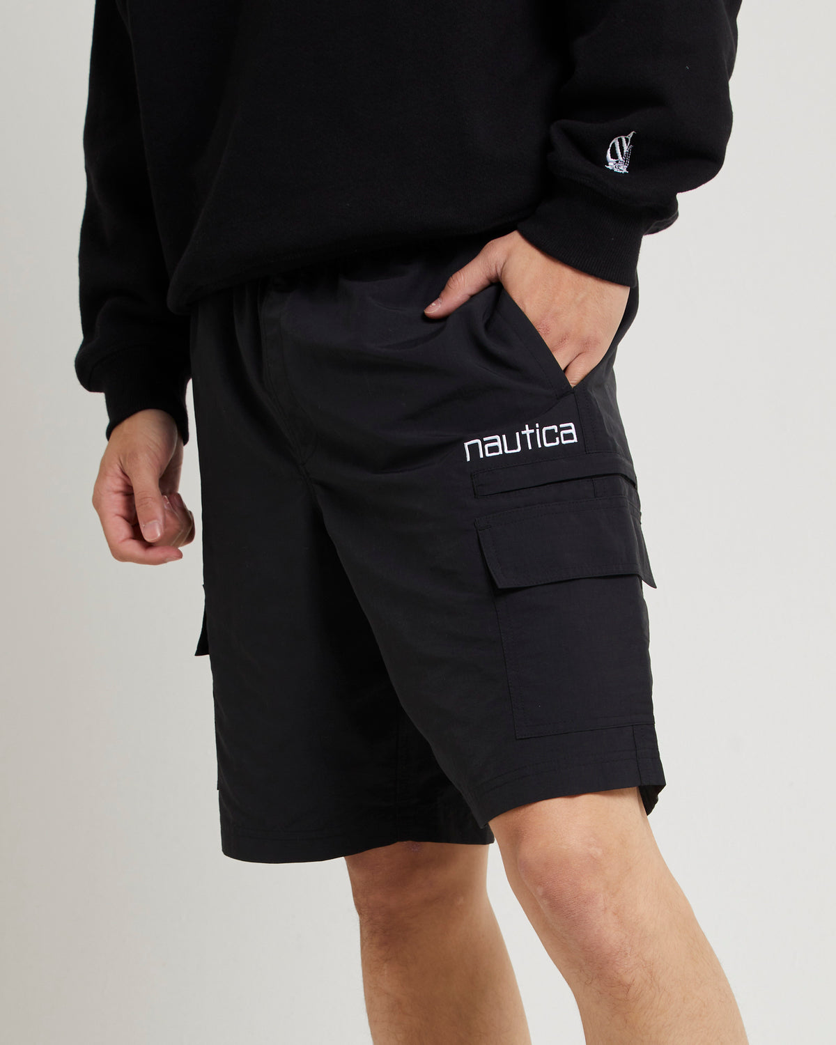 William Cargo Shorts in Black BLACK