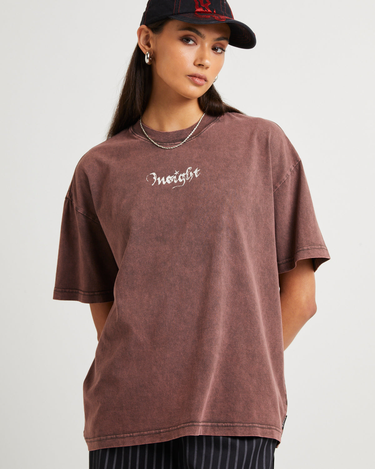 Gotham Boyfriend T-Shirt ACID BLACK