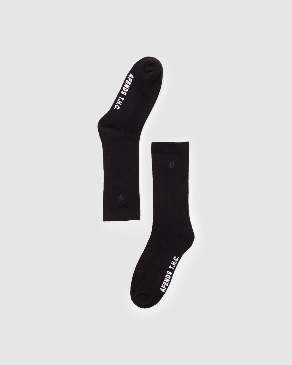 Flame Socks 3 Pack Black