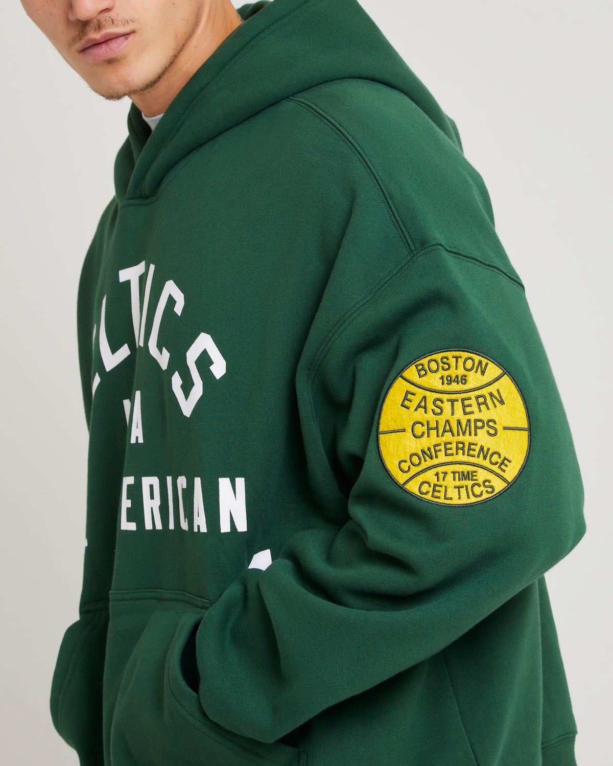 Boston Celtics All American Hoodie FADED OK GREEN