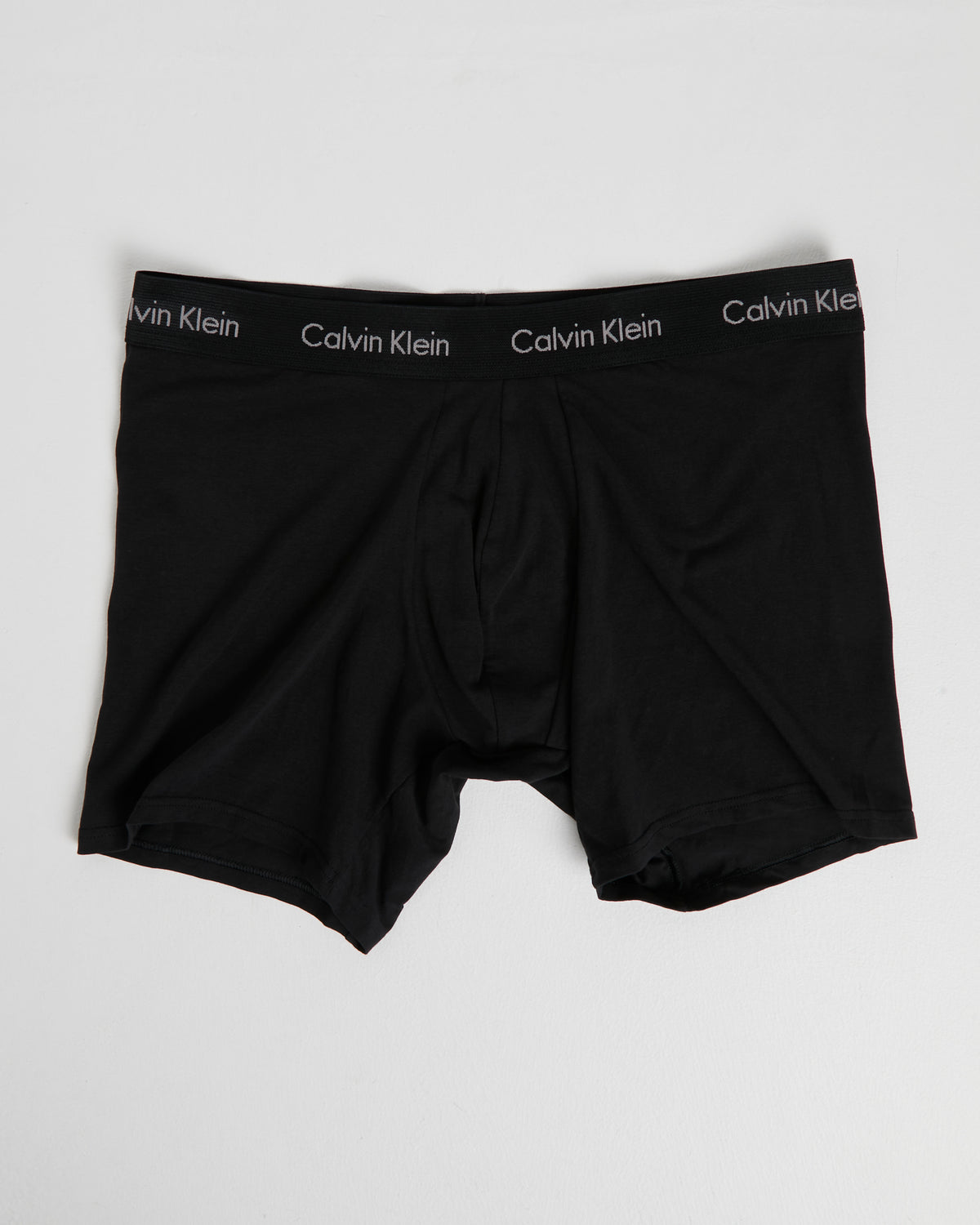 Cotton Stretch 3-Pack Boxer Brief BLACK W/ WATER, GREY, BLUE