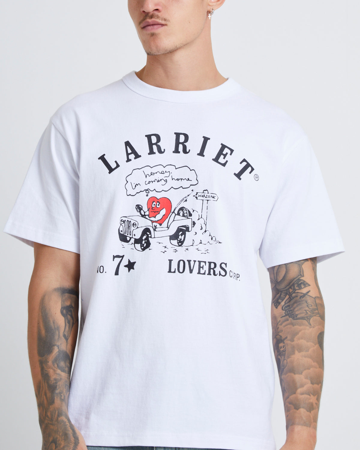 Lovers Corp T-Shirt White WHITE