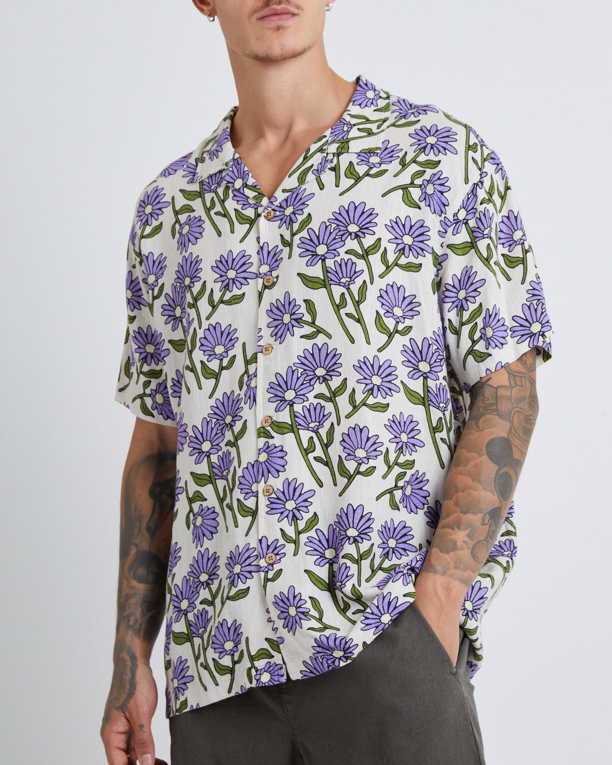Twist Resort Shirt WHITE