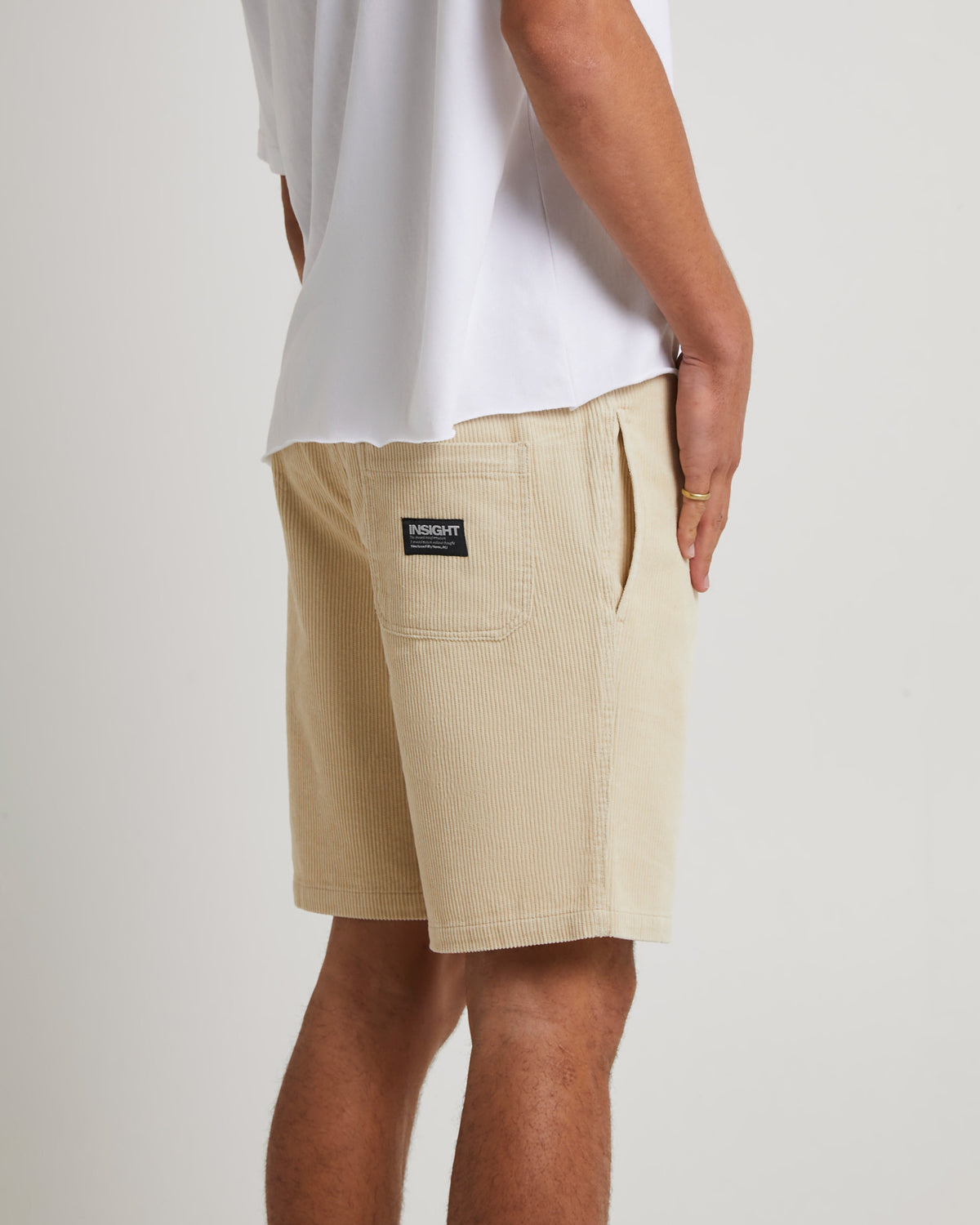 Bedford 2.0 Cord Shorts OFF WHITE