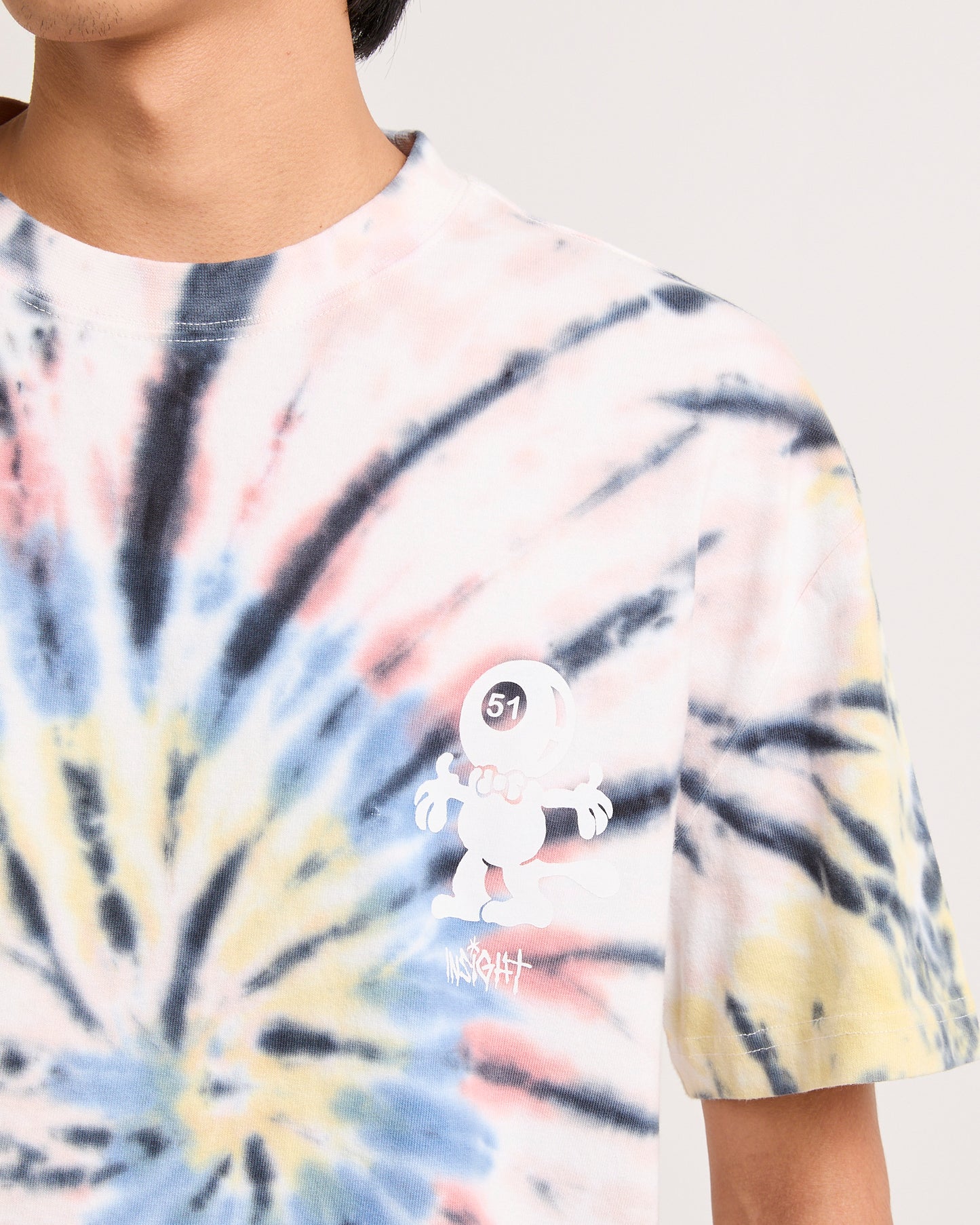 Snooker Tie Dye Cropped T-Shirt