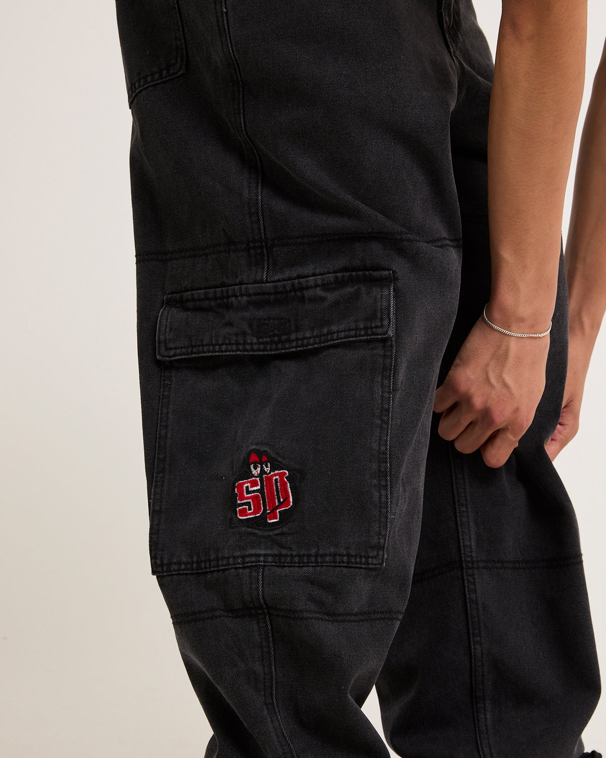 Global Cargo Pants BLACK
