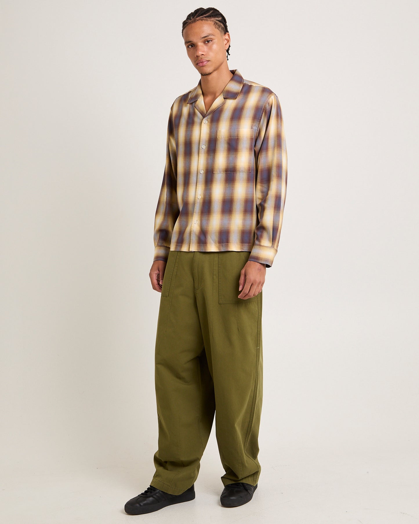 Dazed Long Sleeve Check Shirt