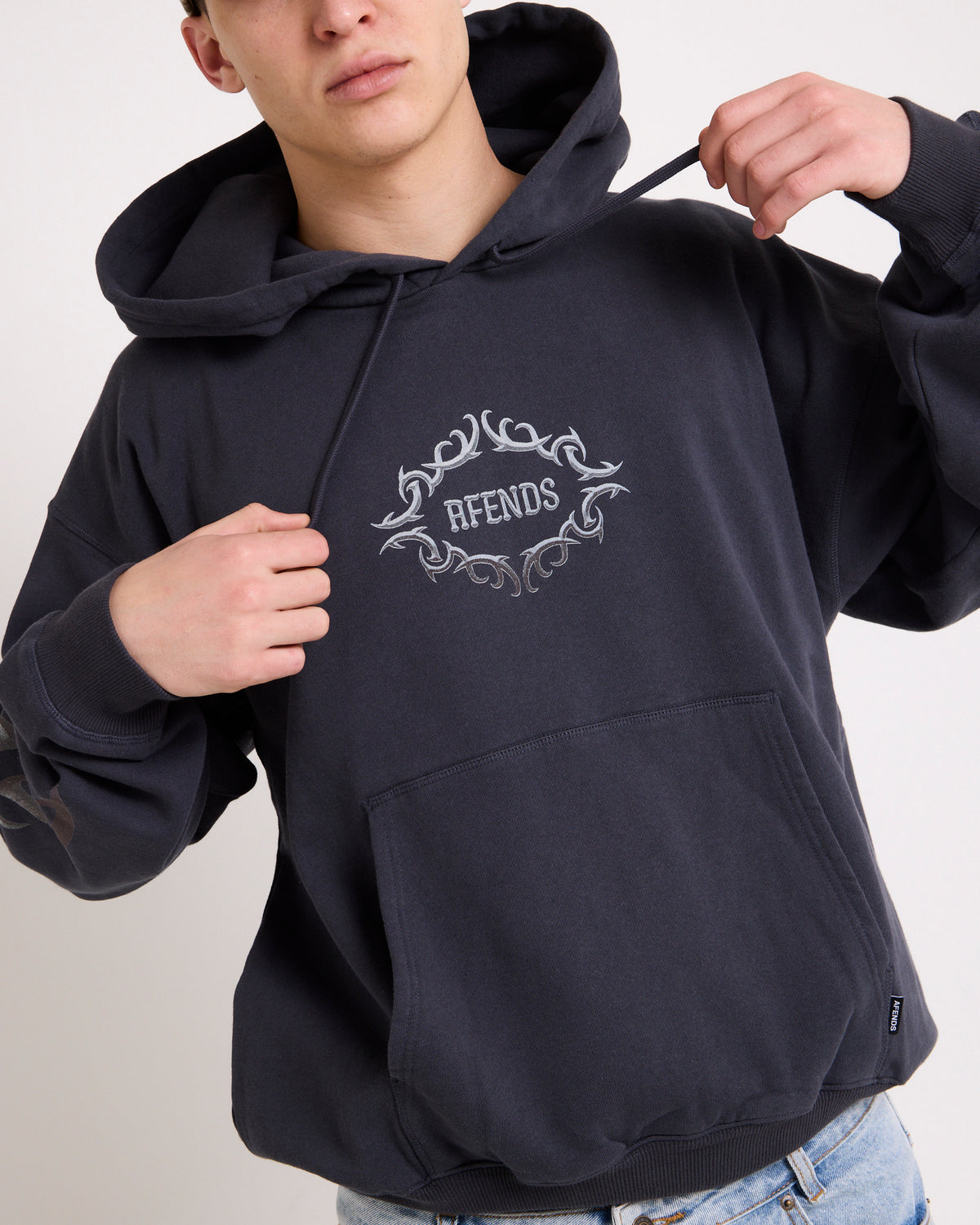 My Tribe Boxy Hoodie CHARCOAL