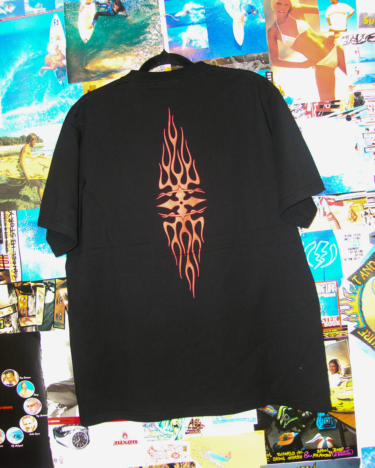 Stacked Short Sleeve T-Shirt BLACK
