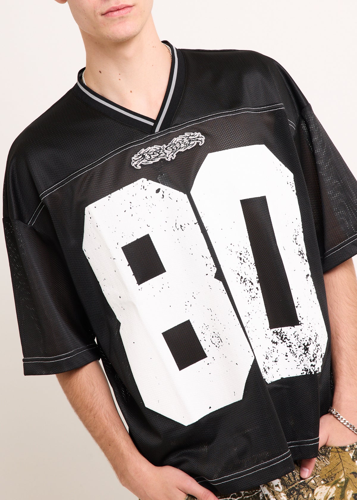 Dragon Jersey T-Shirt BLACK