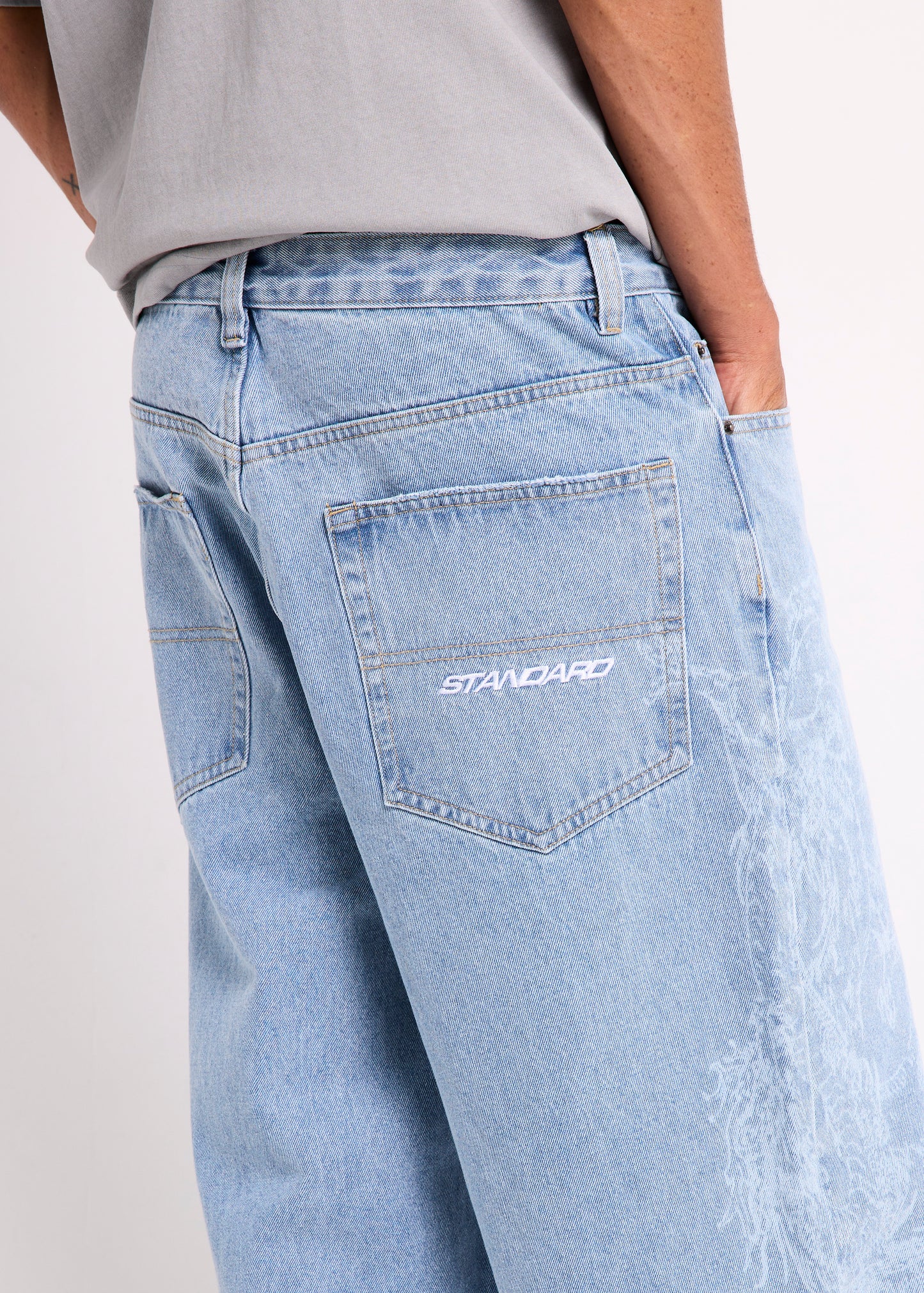 Sliver Denim Jeans