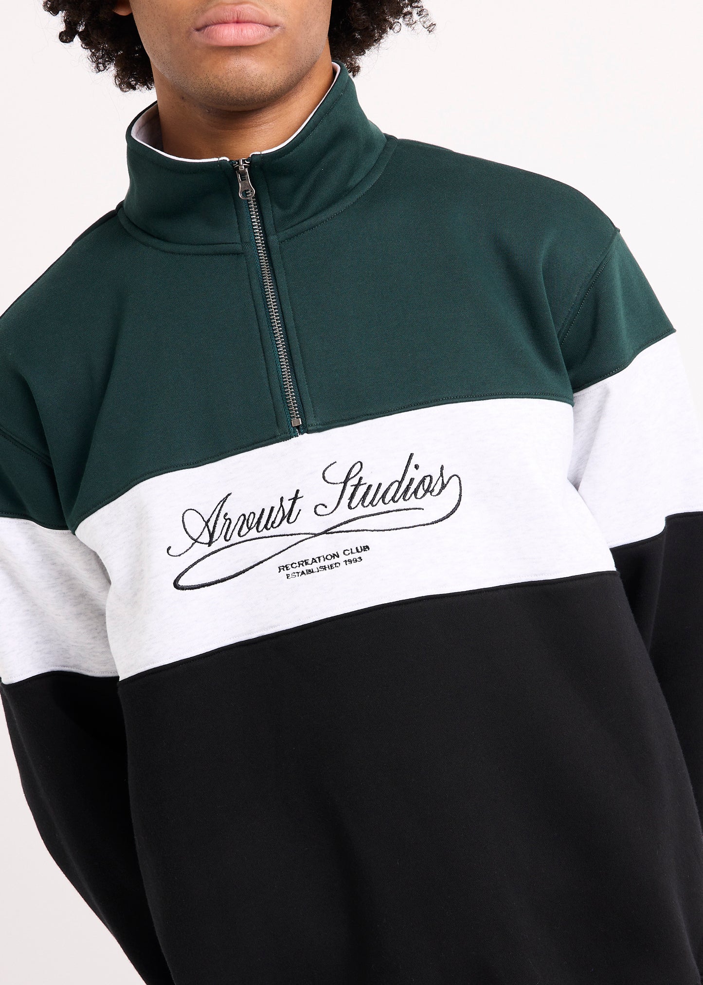College Quarter Zip Jacket