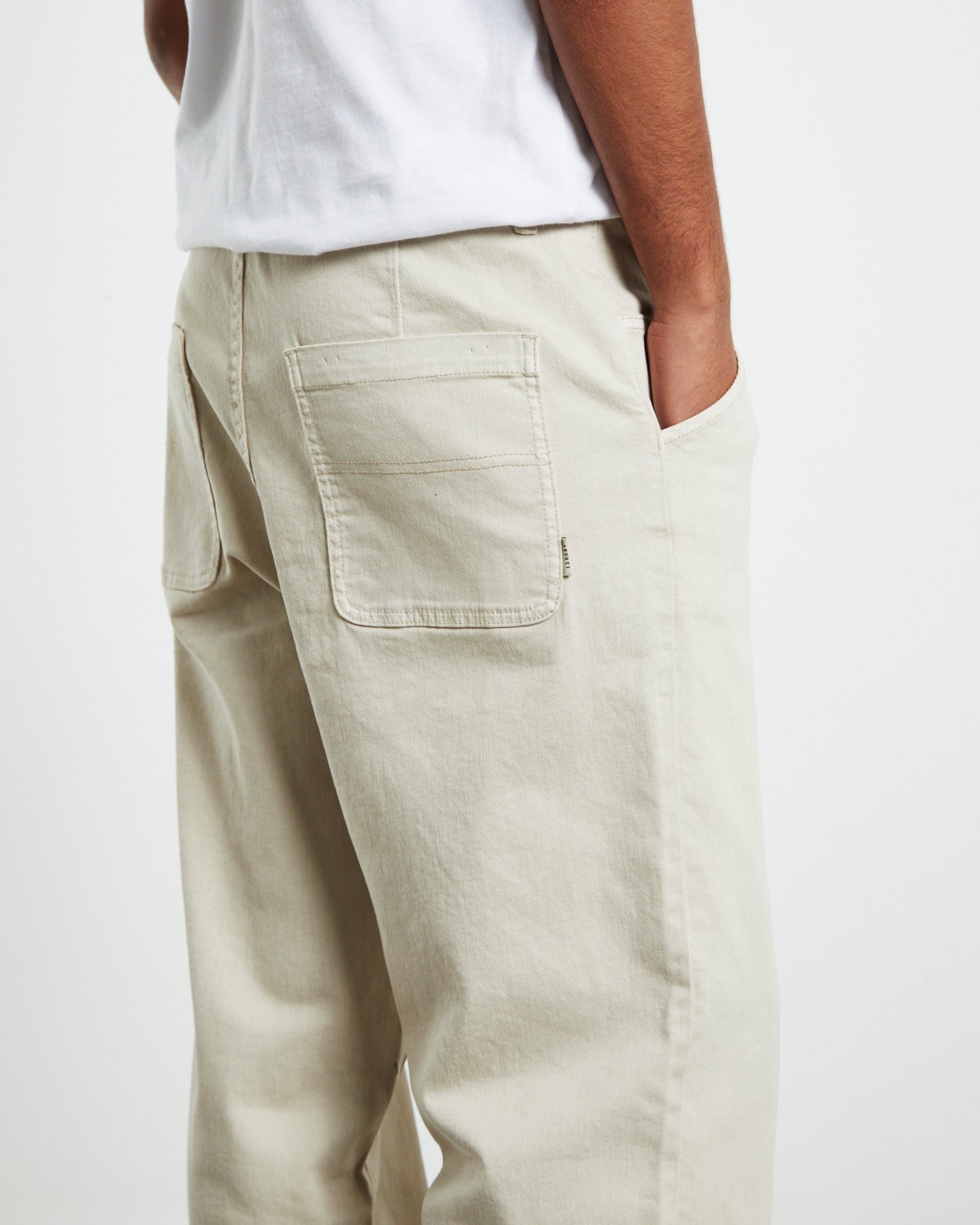 Miranda Vintage Straight Pants Stone