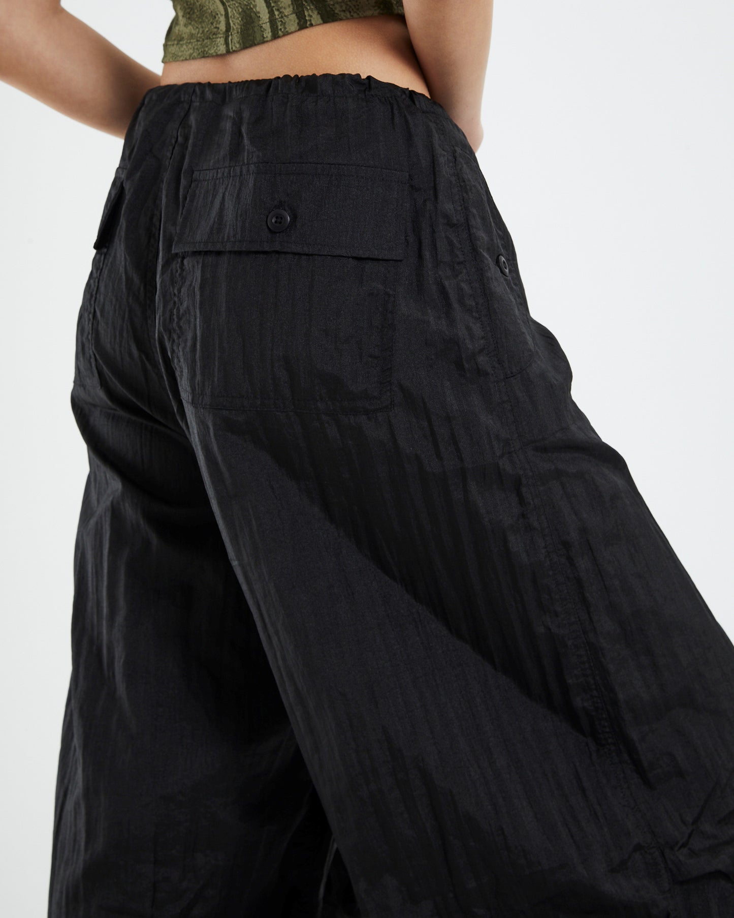 Chute Trousers Black