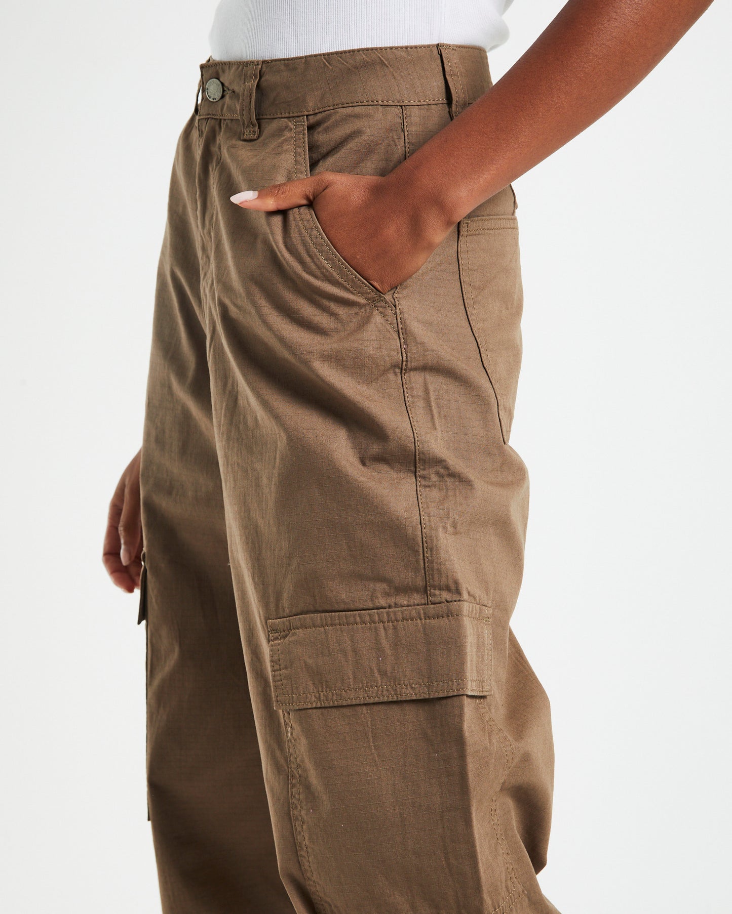 Donna Cargo Pants Walnut Brown
