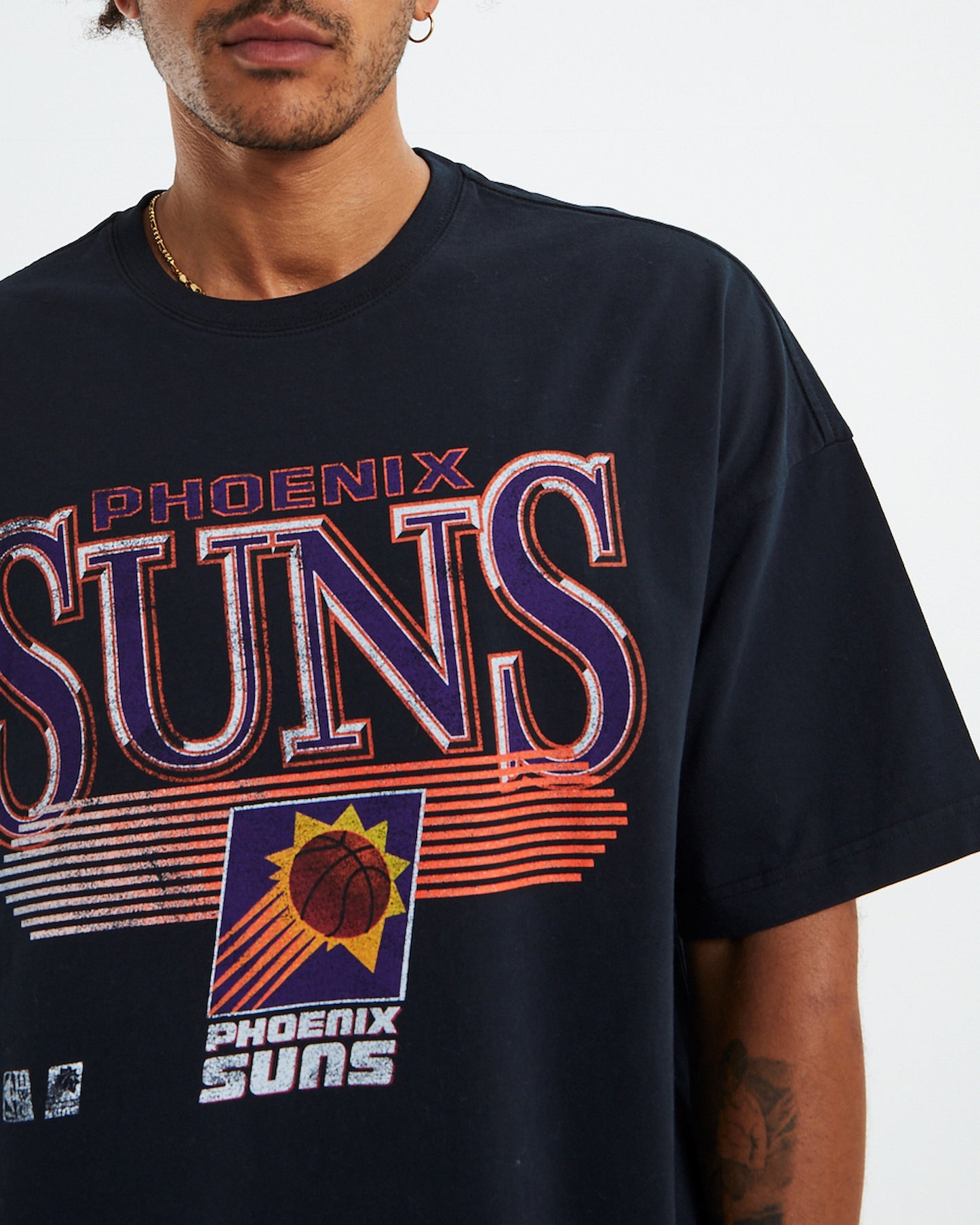 Underscore Phoenix Suns T-shirt Faded Black