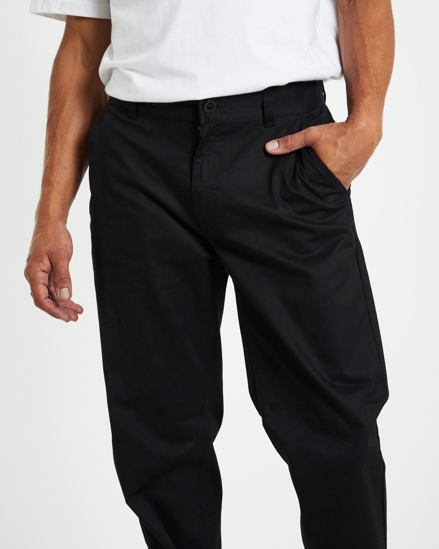 Choice Chino Relaxed Pants Black