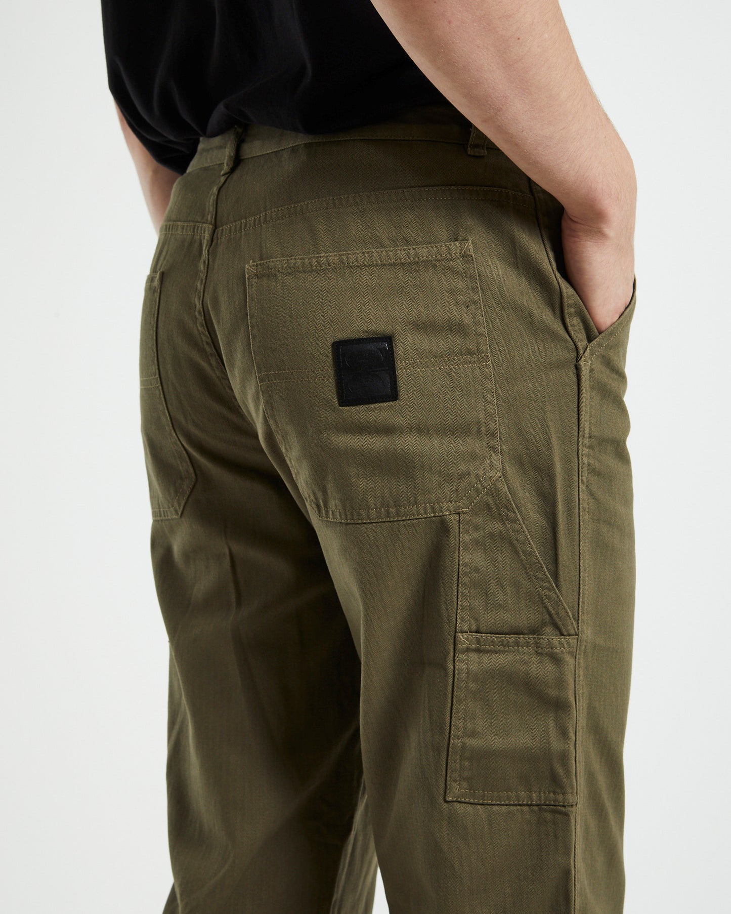 Distend VT Pant Herringbone Green