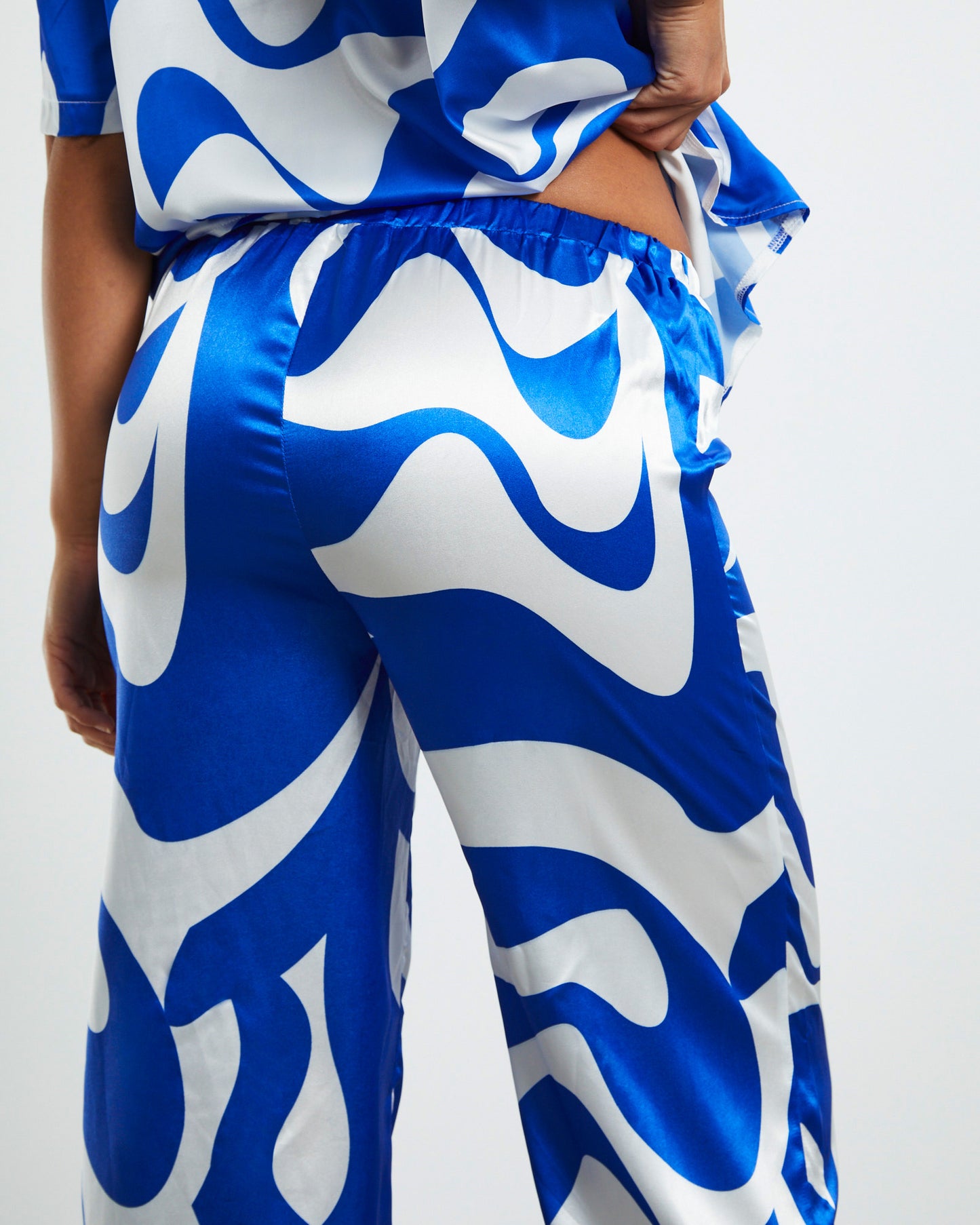 Indi Pants Blue Swirl